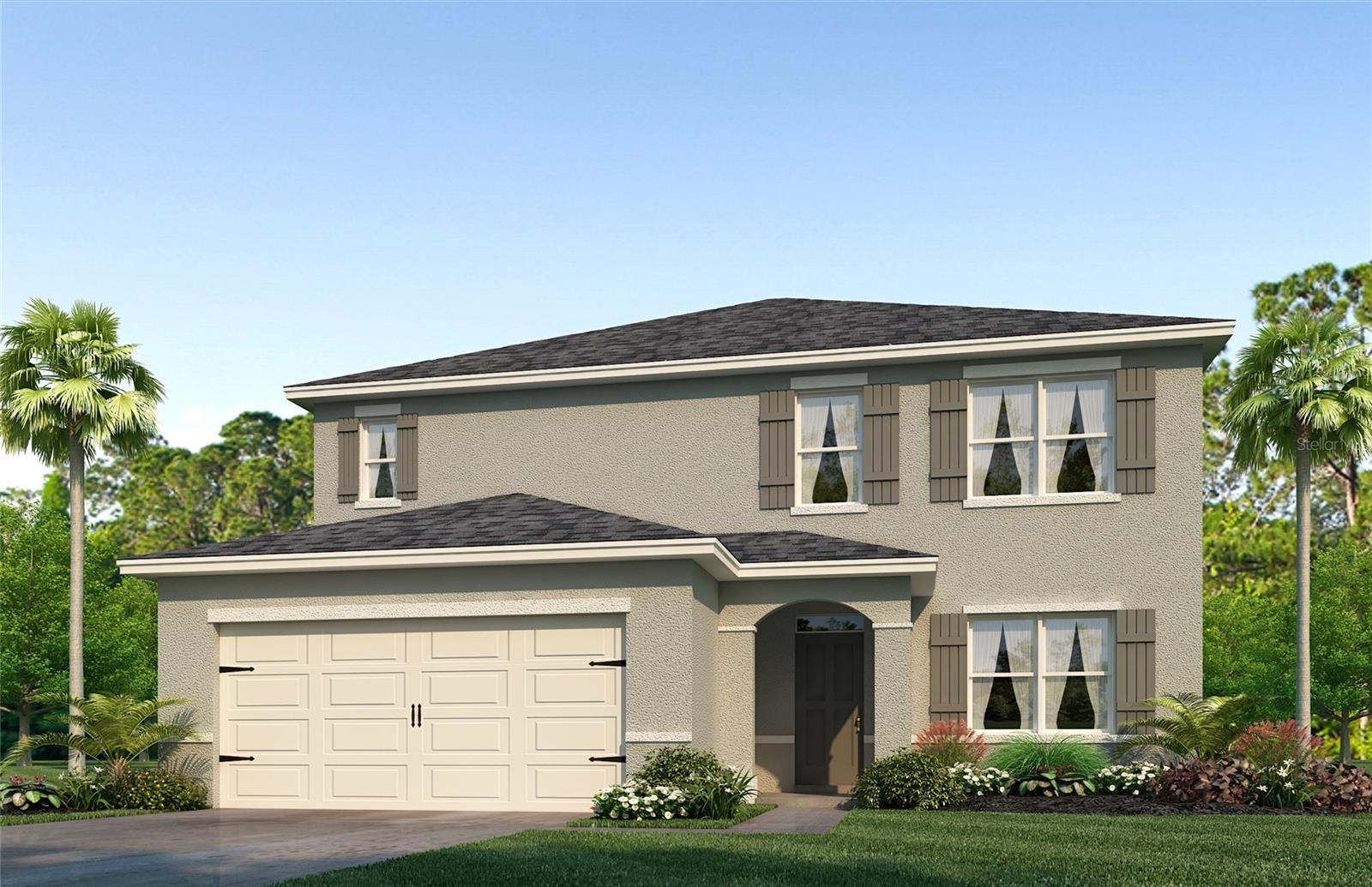 Virtually Staged. Under Construction. Sagewood presents the Elle. This amazing all concrete block construction single-family home features 5 bedrooms and 3.5 bathrooms optimizing living space with an open concept layout. The well-appointed kitchen features an island with bar seating, beautiful quartz countertops, and stainless steel appliances. A powder room is conveniently located off at of the living room area. The first floor features a flex room at the entrance of the home that provides an area for work or play. Bedroom one, complete with the en suite bathroom is located on the first floor and at the back of the home for privacy.  As we head up to the second floor, we are greeted with a spacious living area as well as three additional bedrooms, a full bathroom, and a laundry area. The second floor also includes an additional bedroom complete with en suite bathroom.  Like all homes in Sagewood, the Elle includes Smart home technology package which allows you to control your home with your smart device while near or away.


*Photos are of similar model but not that of exact house. Pictures, photographs, colors, features, and sizes are for illustration purposes only and will vary from the homes as built. Home and community information including pricing, included features, terms, availability and amenities are subject to change and prior sale at any time without notice or obligation. Please note that no representations or warranties are made regarding school districts or school assignments; you should conduct your own investigation regarding current and future schools and school boundaries.*