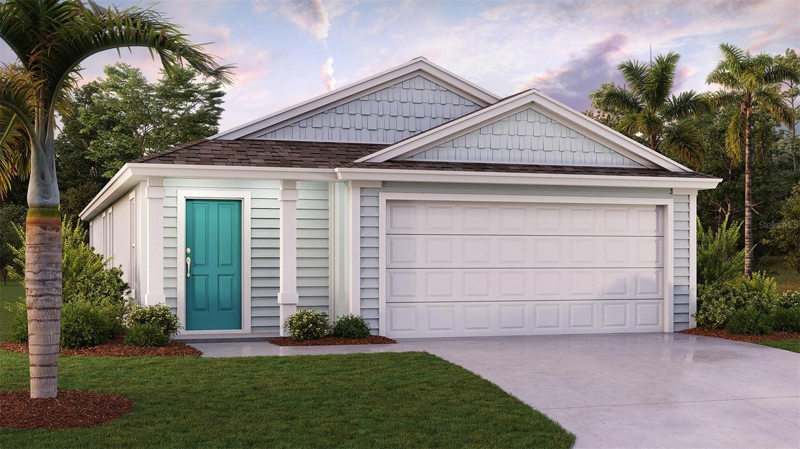 Under Construction. Welcome to the Willow, a thoughtfully designed 1,550 sq. ft. single-family home that perfectly blends style, comfort, and functionality. Featuring 4 bedrooms, 2 bathrooms, and a spacious 2-car garage, this home offers plenty of room to grow, entertain, and enjoy everyday living.

From the moment you step inside, you’ll love the open-concept layout that creates a seamless flow between the living, dining, and kitchen areas. The gathering room is the heart of the home, highlighted by beautiful, vaulted ceilings that enhance the sense of space and fill the room with natural light, perfect for relaxing evenings or hosting guests.

The kitchen is designed to impress, featuring a large center island that provides ample space for cooking, casual dining, or gathering with family and friends. Whether you’re preparing meals or entertaining, this space truly brings everyone together. The smart layout continues with well-appointed secondary bedrooms, including a Jack and Jill bathroom that adds both convenience and privacy, ideal for family members or guests. Each room offers flexibility for a home office, guest space, or playroom.

Tucked away at the back of the home, the owner’s suite serves as a private retreat, offering peace and quiet separate from the main living areas. It’s the perfect place to unwind after a long day and enjoy your own personal space.

With its modern design, efficient use of space, and inviting layout, The Willow delivers the best of Florida living in a home that truly fits your lifestyle.