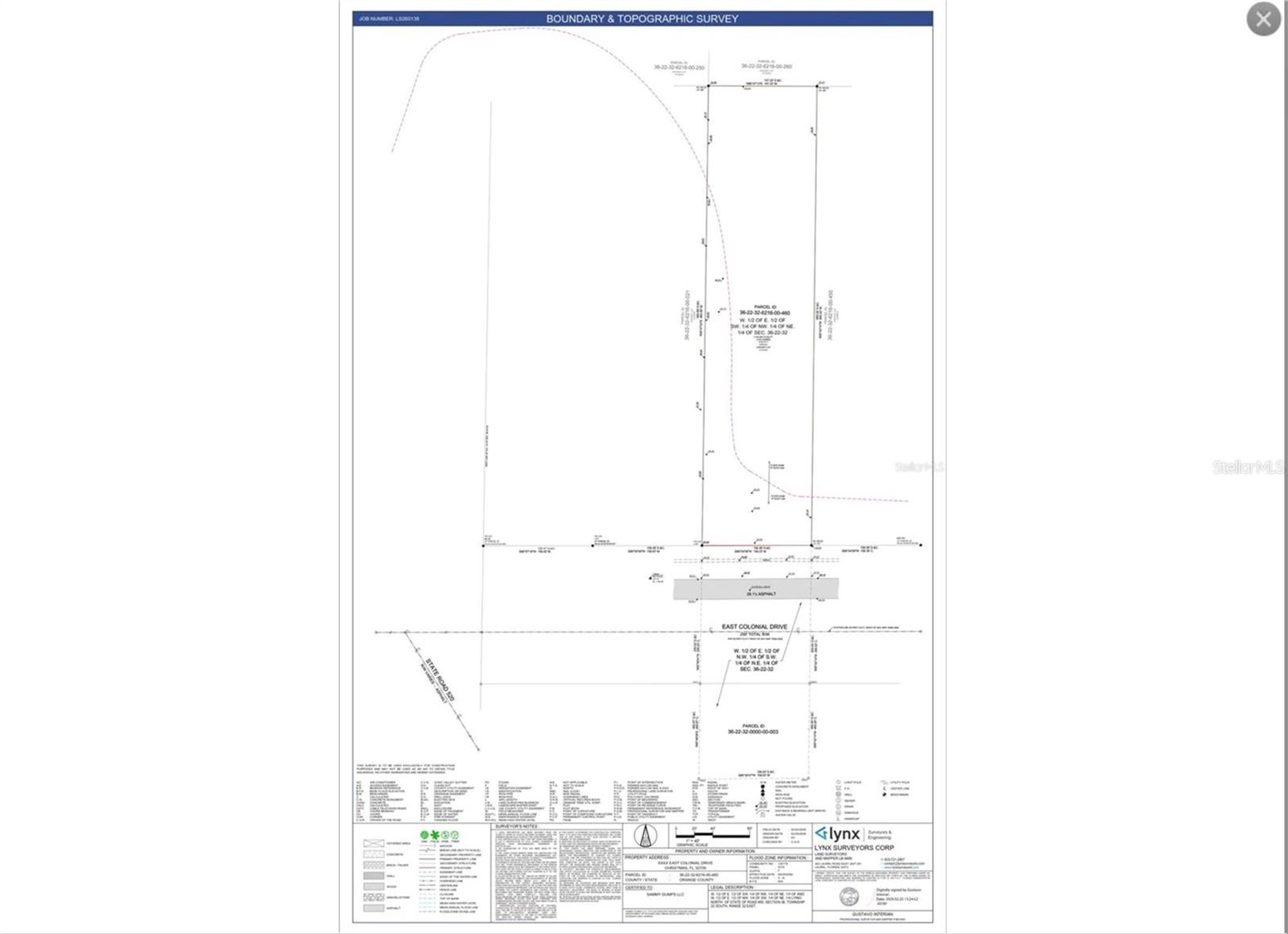 ORANGE CO ACRES TR 36046 - Land