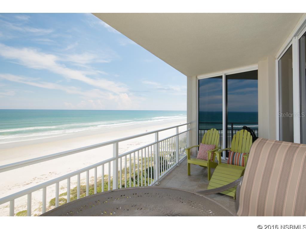 HUGE Price Reduction!! The Seller says to list it at THE SALE PRICE.  Surf and Racquet is one of the BEST condo complexes on the No Drive Beach. Direct oceanfront with the perfect view you've been looking for. Total Renovation of the complete exterior is complete and all assessments paid. New Owner will be the recipient  of all of the New Renovations! BRAND NEW A/C UNIT!! Plenty of room for entertaining in this 3 Bedroom and 3 Full Baths. Tastefully Furnished and ready to Rent or use for your full time home on the Beach.  Underground parking, Tennis Courts, and an exercise room that faces the ocean. Everything you need for living in Luxury on New Smyrna Beach!  (Listing information thought to be reliable but is not guaranteed to be accurate; you are advised to verify the facts that are important to you.) God Bless! Have a great day. :) ;LocationDescription: Condo ;Water: City