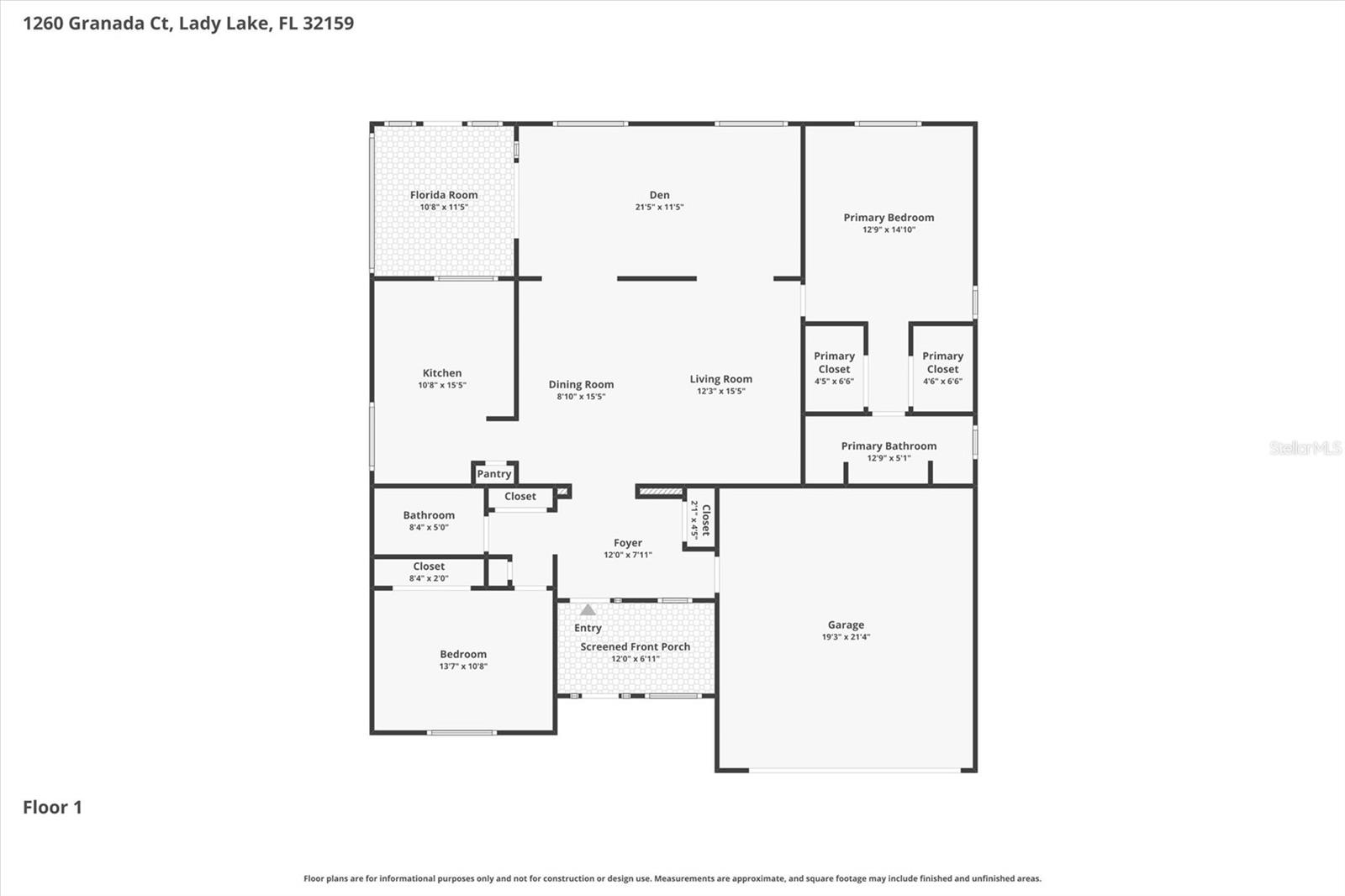 LADY LAKE ORANGE BLOSSOM GARDENS UNIT 14 - Residential