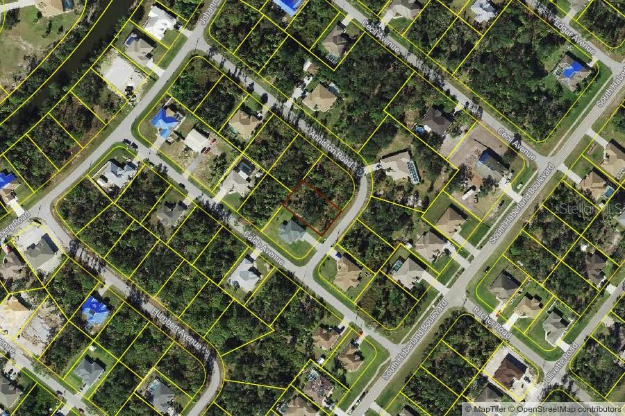 Beautiful oversized Corner lot and lot next door (See MLS C7527242 for additional parcel) waiting for you to build your dream home in the thriving city of North Port, home of the Atlanta Braves Spring Training. Minutes to the North Port Aquatic Center, the water park that features a 25-meter stretch pool, three slides, and a lazy river. Centrally located to EVERYTHING...US-41, I-75, schools, Suncoast Technical College, Shannon Staub Library, and plenty of grocery & retail shopping, and dining. Visit Downtown Wellen Park, the Social Hub of North Port, with Eateries, Shopping, Entertainment and Farmers Market on weekends. Convenient access to a multitude of golf courses, world-class fishing, boating, and stunning Gulf beaches!