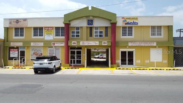 Office building available for sale $1,850,000. The building sits on 4 properties at 404 and 406 Andalucia, 1002 Alesia and 403 Arabia. It is comprised of 12 office spaces and 25 parking spaces which produce $12,450 per month rent.
