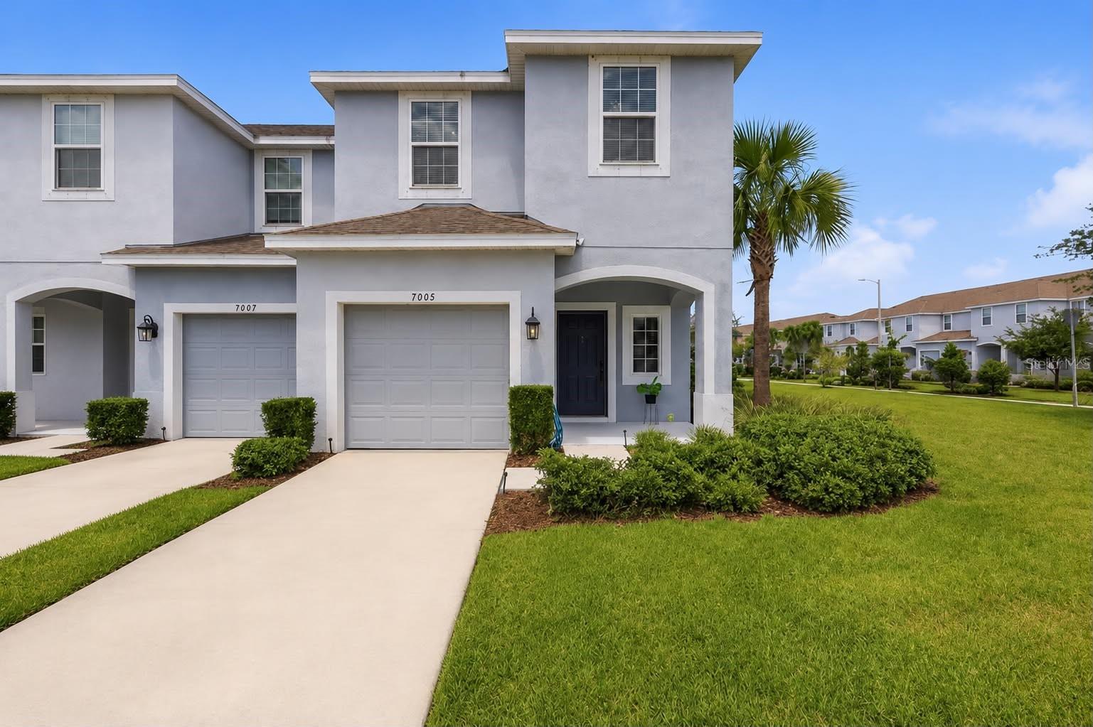Located in the desirable Oak Creek community, this beautifully maintained 2019-built townhome by Taylor Morrison offers 3 bedrooms, 2.5 baths, and a 1-car garage, combining modern design, low-maintenance living, and exceptional value with NO CDD fees. Freshly painted and enhanced with brand-new carpeting, new blinds, and professionally cleaned air ducts, this move-in-ready home is prepared to welcome its next owner. From the moment you arrive, the home’s charming curb appeal and landscaped exterior set the tone. As a desirable end-unit townhome, it is attached on only one side, providing added privacy, more natural light, and a quieter living environment. The welcoming front porch offers the perfect spot to relax and enjoy the neighborhood setting. Inside, tall ceilings, abundant natural light, and tile flooring throughout the entire first floor create a bright and open atmosphere. The main living area flows seamlessly into a gourmet kitchen designed for both everyday living and entertaining. Highlights include granite countertops, stainless steel appliances, tall cabinetry, a spacious pantry, and a large island overlooking the dining and family room, creating an ideal open-concept layout for gatherings and comfort. Upstairs, a versatile loft space provides additional living flexibility before entering the spacious primary suite, complete with a large walk-in closet and a well-appointed en-suite bathroom. Two additional bedrooms and a full bathroom offer comfortable accommodations, while the conveniently located upstairs laundry adds everyday convenience. Enjoy peaceful Florida living with serene pond views and no backyard neighbors, creating a private and relaxing outdoor backdrop perfect for sunsets. The home's end-unit location not only enhances privacy but also provides an added sense of security with fewer shared walls and greater separation from neighboring residences. Oak Creek is a low-maintenance community offering a swimming pool and beautifully maintained common areas. Ideally located just minutes from I-75, the Selmon Expressway, Brandon Mall, shopping, dining, and major commuter routes, this home provides quick access to downtown Tampa, Tampa International Airport, MacDill AFB, and Florida’s Gulf beaches. A perfect blend of location, lifestyle, privacy, and modern construction, this beautifully updated 2019 Taylor Morrison home is truly move-in ready. 
SPECIAL FINANCING INCENTIVE AVAILABLE! Why wait for rates to come down? Qualified buyers may be eligible for a lender-paid 1-0 temporary rate buydown providing a first-year payment equivalent to an interest rate 1% lower than the note rate, with no increase to the standard note rate. Buyer qualification required. Subject to lender approval and program guidelines. Contact listing agent for details.