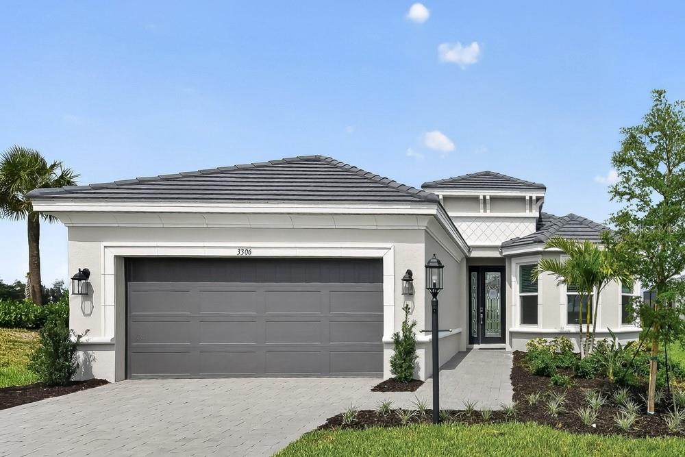 What's Special: Cul-de-Sac Lot | Dedicated Study | Covered Extended Lanai. New Construction - Ready Now! Built by America's Most Trusted Home Builder. Welcome to the Farnese at 3306 Vicenza Court in Esplanade at Azario Lakewood Ranch! Step into this thoughtfully designed floor plan, where bright, open spaces create an easy and inviting flow for everyday living. The great room connects seamlessly to the kitchen and casual dining area, with an expansive lanai and outdoor living space that extend your gathering options. A private primary suite offers a quiet retreat, while two additional bedrooms and a separate study provide flexibility for guests, work, or hobbies. The split bedroom layout adds privacy, and a centrally located laundry room keeps routines simple and organized. A two-car garage and welcoming front porch complete this comfortable and functional design. Additional Highlights Include: tray ceilings, outdoor kitchen rough-in, 8' interior doors, double pocket doors at study, single pocket door at bath 2, pocket sliding glass door in great room, impact glass throughout, pool and spa pre-wire for future pool. MLS#A4694219

Resort-Style Living in Esplanade at Azario Lakewood Ranch, the perfect blend of relaxation and recreation! Enjoy the heated resort-style pool, state-of-the-art fitness center, and energizing aerobics classes. For outdoor enthusiasts, there are pickleball courts, scenic trails, Vitality Park, and if golf is your game, you'll love Esplanade's 18-hole championship course! Unwind with a facial massage or by the fire pit after a workout. Exclusive amenities like a Wellness Center, Culinary Center, and sports courts ensure there's something for everyone, whether you want to stay active or relax in style.