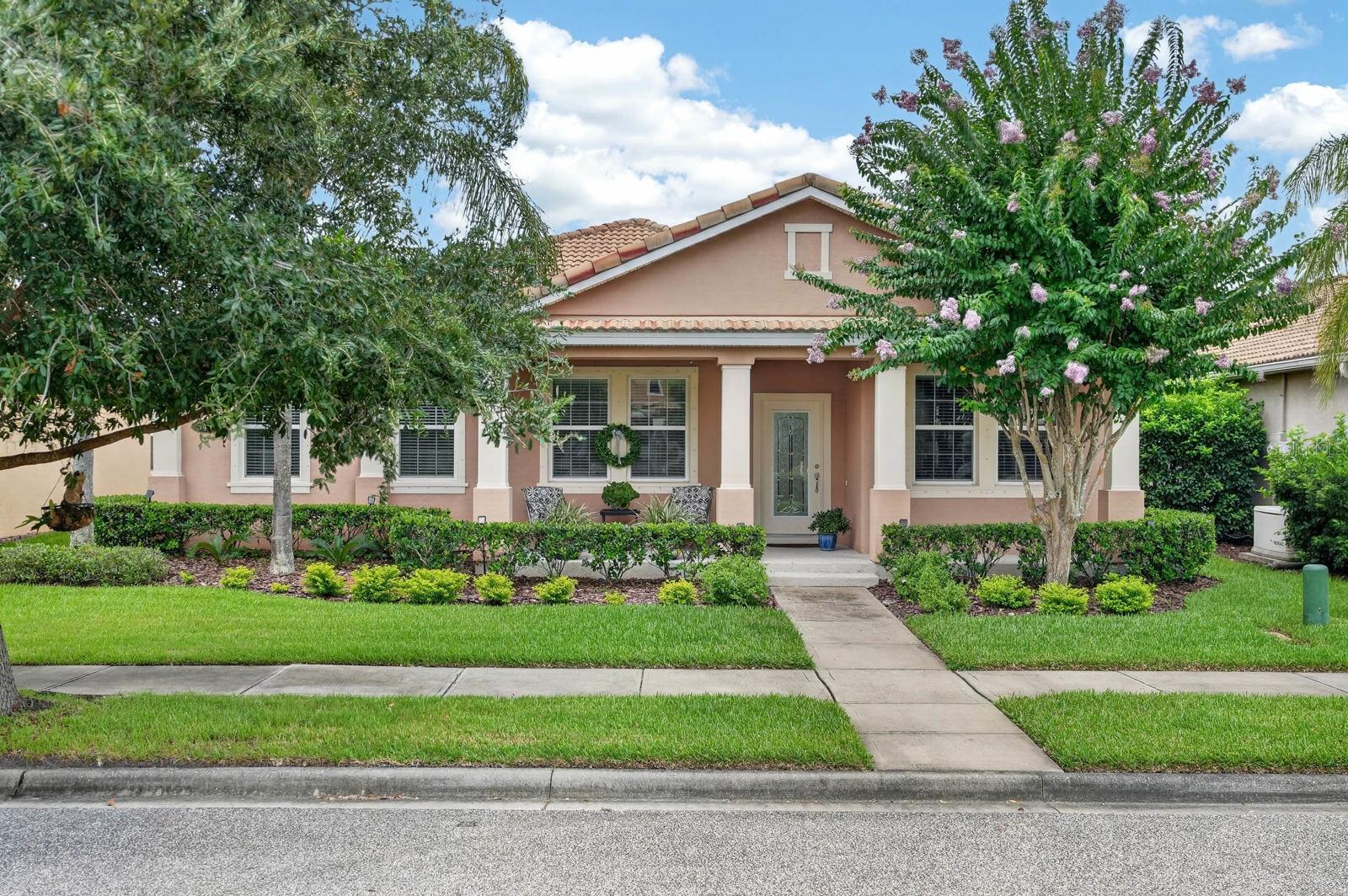 Better Than New and Move-In Ready in the Highly Sought-After Venetian Bay!
Welcome home to this impeccably maintained 3-bedroom, 2-bath residence, where thoughtful upgrades and timeless finishes make it truly stand out. Offering the perfect blend of comfort, style, and functionality, this open-concept home is designed for effortless Florida living.
From the moment you arrive, you’ll be welcomed by lush tropical landscaping, swaying palm trees, and an inviting oversized front porch—an ideal place to enjoy your morning coffee or unwind in the evening breeze. Inside, natural light fills the spacious living areas, while a versatile flex room provides the perfect space for a home office, fitness room, playroom, or additional sitting area. The beautifully appointed kitchen features granite countertops, rich maple cabinetry, stainless steel GE appliances, an expansive work area, and abundant storage, making it ideal for both everyday living and entertaining. The family room opens seamlessly to the screened lanai, complete with a lighted ceiling fan, creating the perfect indoor-outdoor living space overlooking the beautifully maintained backyard. The spacious primary suite offers a relaxing retreat with dual vanities, a large walk-in closet, and plenty of privacy. Built with quality and peace of mind, this home is loaded with premium upgrades including a durable 50-year concrete tile roof, finished garage floor, pull-down attic stairs with additional storage, polycarbonate hurricane shutters, a whole-house generator with transfer panel and 100-gallon propane tank, ceiling fans throughout, and so much more.
Located in the prestigious Venetian Bay golf community, you’ll enjoy miles of scenic walking and biking trails, a championship golf course, and the vibrant Town Center featuring restaurants, a fitness center, spa, deli, and boutique shops. Just minutes from the beautiful beaches of New Smyrna Beach, Canal Street, and Flagler Avenue, you’ll have endless opportunities to enjoy shopping, dining, live entertainment, and year-round festivals. Convenient access to I-95 also makes trips to Orlando’s world-famous attractions, Kennedy Space Center, and Daytona International Speedway quick and easy. This exceptional home offers the upgrades you want, the lifestyle you deserve, and is truly ready for you to move in and enjoy. 
All information is intended to be accurate but not always guaranteed.