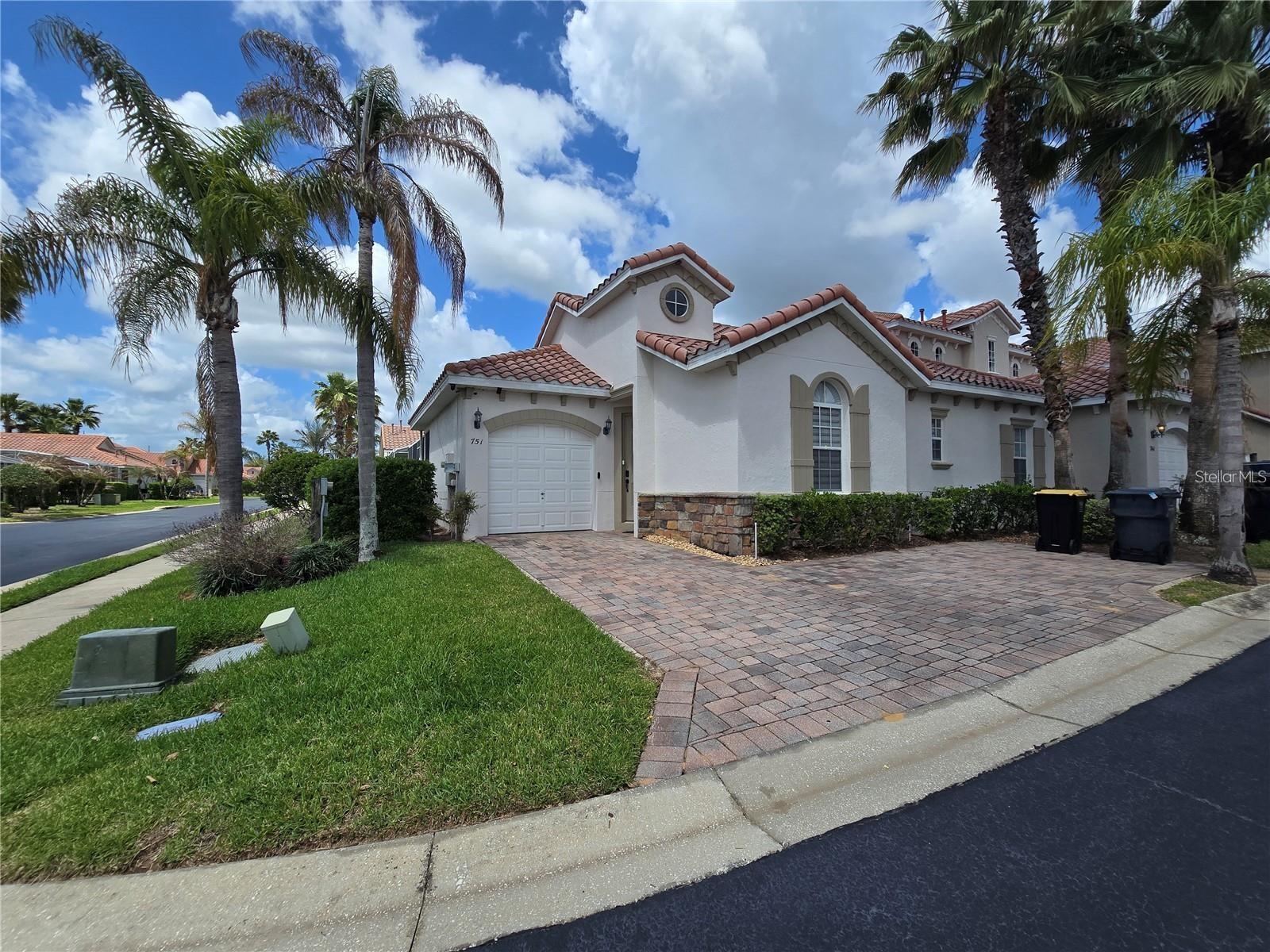 Short Sale. Short Sale.  -SUBMIT OFFERS -TUSCAN HILLS Approved Short Sale - Welcome to your slice of Mediterranean-inspired paradise! Located in the highly desirable, gated enclave of Tuscan Hills in Davenport, Florida, this stunning 3-bedroom, 2-bathroom pool home has been masterfully updated to provide the perfect blend of luxury and functionality. Whether you are looking for a primary residence or a short-term vacation rental, this property is uniquely positioned for dual-use success. Step inside to discover a bright and airy open-concept layout, where no detail has been overlooked. The home features brand-new luxury laminate flooring throughout the main living areas, providing a modern, durable, and classic aesthetic. Complementing this is beautiful ceramic tile in the wet areas, ensuring easy maintenance and style. The heart of the home is the striking, kitchen that boasts classic blue cabinetry that adds a pop of timeless character, perfectly paired with sleek waterfall granite countertops. Whether you’re preparing a family meal or hosting vacationing guests, this kitchen is as functional as it is beautiful. Slide open the glass doors to your private screened-in lanai featuring a sparkling private pool, ideal for soaking up the sunshine or relaxing after a day at the nearby theme parks. Tuscan Hills is a premier resort community known for its tranquil atmosphere and top-tier amenities. As an owner, you and your guests will enjoy: a Mediterranean-style Clubhouse with a fitness center and social lounge; Tennis courts, a sand volleyball court, and a playground. Zoned for short-term rentals, this home is a turnkey opportunity for investors seeking a "home-away-from-home" that pays for itself. With its fresh renovations and modern color palette, it stands out significantly against standard rental stock in the area. Prime Location this home is just minutes from Disney World (approx. 15 mins), Universal Studios (30 mins), and championship golf courses like Highlands Reserve and ChampionsGate.