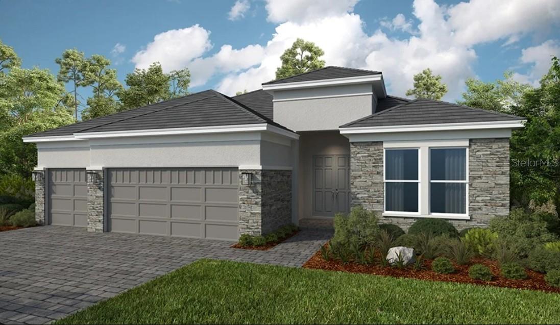 What's Special: Pond View | Close to Amenities | Close to Trails | Model Home. Model Home Leaseback - Available Now! Built by America's Most Trusted Home Builder. This model home purchase includes our Model Leaseback Program. Model leaseback terms vary by model home. Please see a Community Sales Manager for additional details. Restrictions may apply.

Welcome to the Pallazio II at 10614 Eclipse Street in Esplanade at Skye Ranch! This thoughtfully designed home welcomes you with a gracious foyer that opens into a bright and airy great room, perfect for gathering and everyday living. The heart of the home features a spacious kitchen with a large island, flowing seamlessly into both casual dining and formal dining areas for effortless entertaining. A private primary suite is tucked away for a peaceful retreat, complete with a generous bath and walk-in closet. Two additional bedroom suites provide comfort and flexibility, while a cozy study provides the perfect space for work or quiet moments. Step outside to the expansive lanai, ideal for relaxing mornings or hosting friends in a warm, inviting setting. A three-car garage and well-placed laundry room complete this beautifully balanced layout. Additional Highlights Include: Whole house impact windows, under counter beverage center, gourmet kitchen, laundry package, GE french door refrigerator, waterfall edge counter at kitchen island, 8' interior doors, covered extended lanai, outdoor kitchen with vented hood, pool and spa, 10' ceilings, study in place of flex, pendant lights at kitchen island, and upgraded quartz countertops/flooring/cabinets throughout. Photos are for representative purposes only. MLS#A4694228

Live your dream vacation every day in Esplanade at Skye Ranch! Esplanade offers a vibrant, resort-style lifestyle with endless opportunities to energize your body, mind, and spirit. From the moment you arrive, you’ll experience a world of fun and relaxation, with access to the Hub, Rendezvous Park, and Turner Park and soon, The Venue! Get ready for exciting amenities like a Bahama Bar and Grill, resort-style pool, state-of-the-art fitness center, bocce ball courts, bark park, and more. With community parks, sports fields, and a pet park, Esplanade is your personal playground. Stay active, stay relaxed, and embrace a lifestyle filled with adventure, every single day!

Model Home Prices exclude furniture, decorative accessories, and closing costs and already include any lot premium, Seller installed options and upgrades; Buyer-selected options are no longer available. For financed buyers, lender restrictions on leasebacks for certain lenders may apply. No representation of any kind is made or implied regarding the Model Home’s future value or benefits, or availability of financing for a leaseback transaction. See Model Home Purchase Agreement, Model Home Addendum, Model Home Leaseback Agreement and, if applicable Non-Realty Bill of Sale Addendum (for furniture and any other non-realty personal property sold separately in select model homes) for details. Model homes subject to prior sale.