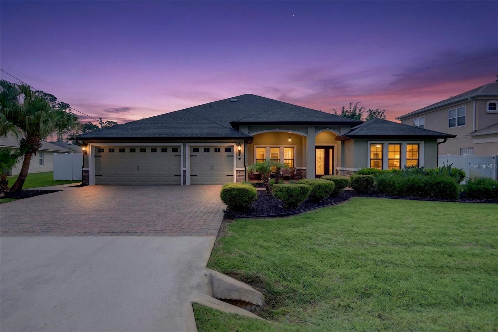 Major updates have already been completed—but the real showstopper is the backyard.

2024 Renovated Kitchen • 2022 Roof • 2022 A/C • Saltwater Pool • Spa • Outdoor Kitchen • Cypress Knoll Golf Community

Located in the highly desirable Cypress Knoll golf course community, this beautifully updated 4-bedroom, 2-bath pool home offers the perfect combination of modern upgrades, peace of mind, and the Florida lifestyle buyers dream about.

Major improvements have already been completed, including a 2022 roof, 2022 A/C, 2020 water heater, 2022 whole-home water purification and reverse osmosis system, 2024 epoxy-coated garage floor, and a stunning kitchen renovation completed in 2024.

The heart of the home is the beautifully redesigned kitchen featuring quartz countertops, 42-inch soft-close cabinetry with dovetail construction, crown molding, and GE Profile appliances, including a GE Smart Range with built-in air fryer and matching GE Profile microwave. The open floor plan is enhanced by upgraded lighting, modern fixtures, and spacious living areas designed for both everyday comfort and entertaining.

Then there's the backyard.

Step outside to your own private Florida retreat featuring a sparkling saltwater pool with a newer 2022 heater and brand-new 2026 pool pump. Relax in the separate spa with its own electrical service and newer 2022 heater. Entertain family and friends under the covered lanai added in 2020, gather around the outdoor kitchen with granite countertops, enjoy the convenience of an outdoor shower, or unwind beneath the metal gazebo. Every detail was designed to maximize outdoor living and entertaining.

Located just minutes from Town Center shopping, Publix, restaurants, medical facilities, and approximately 15 minutes from Flagler Beach, this home offers the perfect balance of convenience, recreation, and relaxation.

If you've been searching for a move-in-ready pool home in Palm Coast with a renovated kitchen, newer roof, newer A/C, saltwater pool, spa, outdoor kitchen, and golf course community location, this is one you won't want to miss.