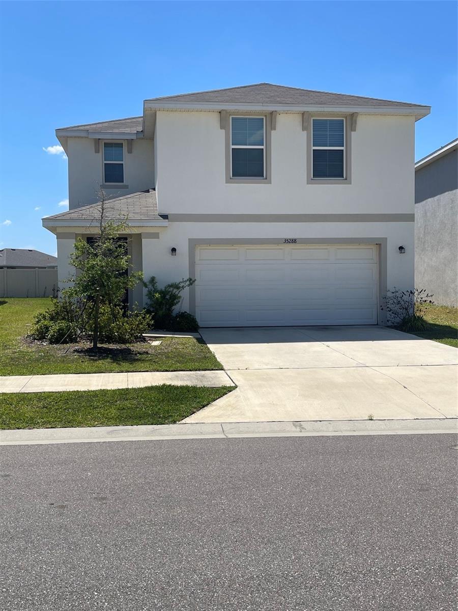 Welcome to this 4 Beds, 2.5 Bath, 2 Car Garage in the desirable Summit View Subdivision in Dade City offering the perfect blend of style, comfort, and functionality.
The Exterior of this house is entirely concrete block and it offers a spacious , modern layout. 
As you come in, the first floor has an open concept that welcomes and ushers you into the Living room and the Kitchen which features Stainless Steel Appliances, Sizeable Pantry , Sytlish Cabinents and Countertops that overlooks the living and dining areas. This first level has a convenient powder room or half bath, Storage Closets, with tile throughout. The Sliding gives you access to the patio and a big Yard for memorable outdoor Living and moments. Upstairs, you have the Primary Bedroom / Owner's Suite , Walk in Closet, three other bedrooms with Closets and a Versatile Loft. 
The Community - SUMMIT VIEW have a Resort-Style Pool, Cabana, Two Pickleball Courts, Tot Lot / Playgound and Half Basket Ball Court.
Enjoy the peaceful, elevated setting with rolling hill views combined with easy access to major roads,  highways and historic downtown Dade City, local farms, St Leo University, schools, USF and commuting routes toward the greater Tampa Bay area.
Move in Ready. Seller is motivated. Schedule Showing Today !