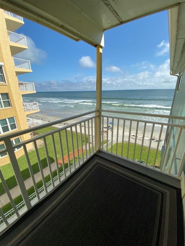SELLERS MOTIVATED! WONT LAST LONG AT THIS PRICE! Beautiful ocean view condo awaits to help make you unforgettable memories.  Get oceanfront views for a fraction of the cost! Wake up with a view of the Ocean from the comfort of your bed and step outside with your morning coffee to a covered patio as you watch the waves crash the shoreline with no obstruction! This 1 bed 1 bath, 3rd floor unit has been completely remodeled, which includes an upgraded kitchen with brand new Granite counter tops, newer sliding door to the balcony, custom built cabinets, all new appliances; remodeled bathroom, all new paint, NEW water heater, electrical panel, and A/C unit, and rare washer and dryer hook ups!! HOA fees covers all utilities, including electricity, internet, cable, pool, HUGE SAVINGS! Spend the day relaxing on the beach or lounge around the pool, you'll find that the complex provides great on-site amenities such as a new heated swimming pool, kiddie pool, 2 gas BBQ's and direct ocean access.  Enjoy this beach front condo as a wonderful vacation home and/or use it as a vacation rental and make a great source of rental income!  **All information and content herein deemed reliable but not guaranteed to be accurate** ;Water: City