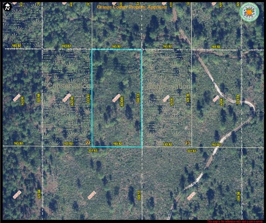 Fantastic Potential!  This lot is over 1 acre and is currently zoned A-2, Farmland Rural District.  There is no road access to the property at this time.  Close to all theme parks and International Drive shopping as well as restaurants.  Great investment for future development.