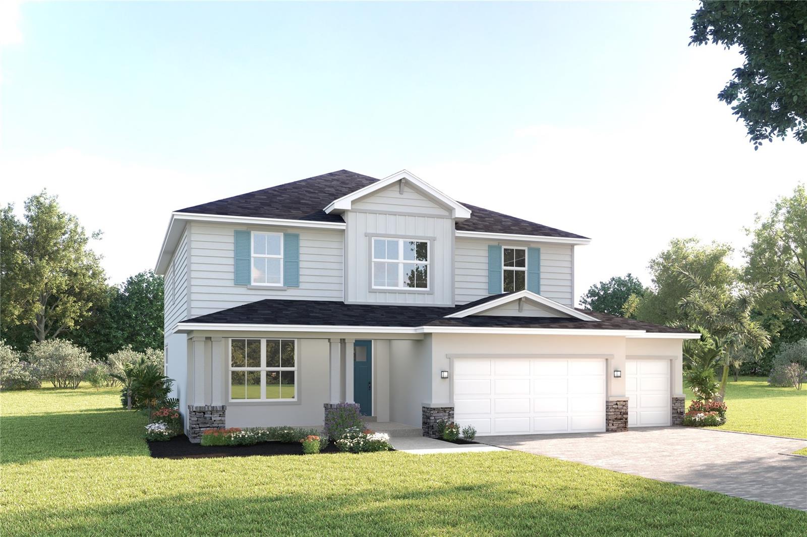 Nestled in the heart of Auburndale’s Lakes District and on Lake Mattie, our community is surrounded by six lakes, scenic trails, parks, and Village Centers—all within walking or biking distance. Plus, you're close to 2 major airports, Orlando and Tampa, and just 45 minutes from the magic of Disney! Welcome to Lake Mattie Preserve! New homes on oversized homesites with a 3-car garage, luxury interior upgrades, & resort-style amenities. Welcome to the Laguna, where style meets everyday living with a smile! This two-story showstopper proves that practical can still be fabulous, starting with an 11’ kitchen island, you’ll have space for both cooking and homework supervision. The open-concept main level, with its 9’ ceilings flow effortlessly from the family room to the kitchen and dining area. The first-floor bedroom suite offers a private retreat for guests. The owner’s suite is your personal getaway, complete with dual walk-in closets and a spa-inspired bathroom that makes morning routines feel like a luxury experience. The versatile loft space adapts to your family’s needs, whether that’s a homework hub, movie night central or your peaceful reading escape. With five bedrooms, clever storage throughout, and indoor-outdoor living that brings the party potential, the Laguna isn’t just a house – it’s where your family’s best moments are waiting to happen! All Ryan Homes now include WIFI-enabled garage opener and Ecobee thermostat. **Closing cost assistance is available with use of Builder’s affiliated lender**. DISCLAIMER: Prices, financing, promotion, and offers subject to change without notice. Offer valid on new sales only. See Community Sales and Marketing Representative for details. Promotions cannot be combined with any other offer. All uploaded photos are stock photos of this floor plan. Actual home may differ from photos.