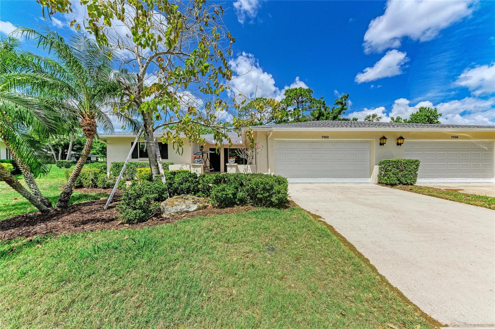 Don't miss this desirable two bedroom, two bath villa in Palm Aire Country Club's Fairway Bend.  New Roof in 2022. Windows and Sliders replaced in 2014 . Kitchen, bathrooms and flooring were updated during ownership. You'll appreciate the spacious rooms including the bonus enclosed lanai.  There's plenty of room to entertain friends and family in this spacious floor plan.  The Fairway Bend clubhouse and pool are second to none in the Palm Aire community.  Membership in Palm Aire Country Club is optional, but you'll find multiples plans available.  Palm Aire is located off University Parkway and offers top notch goods and services including the UTC mall, restaurants, grocery stores and shopping.  It's a quick drive to Downtown Sarasota, SRQ airport and our multiple top rated beaches are a short drive away.