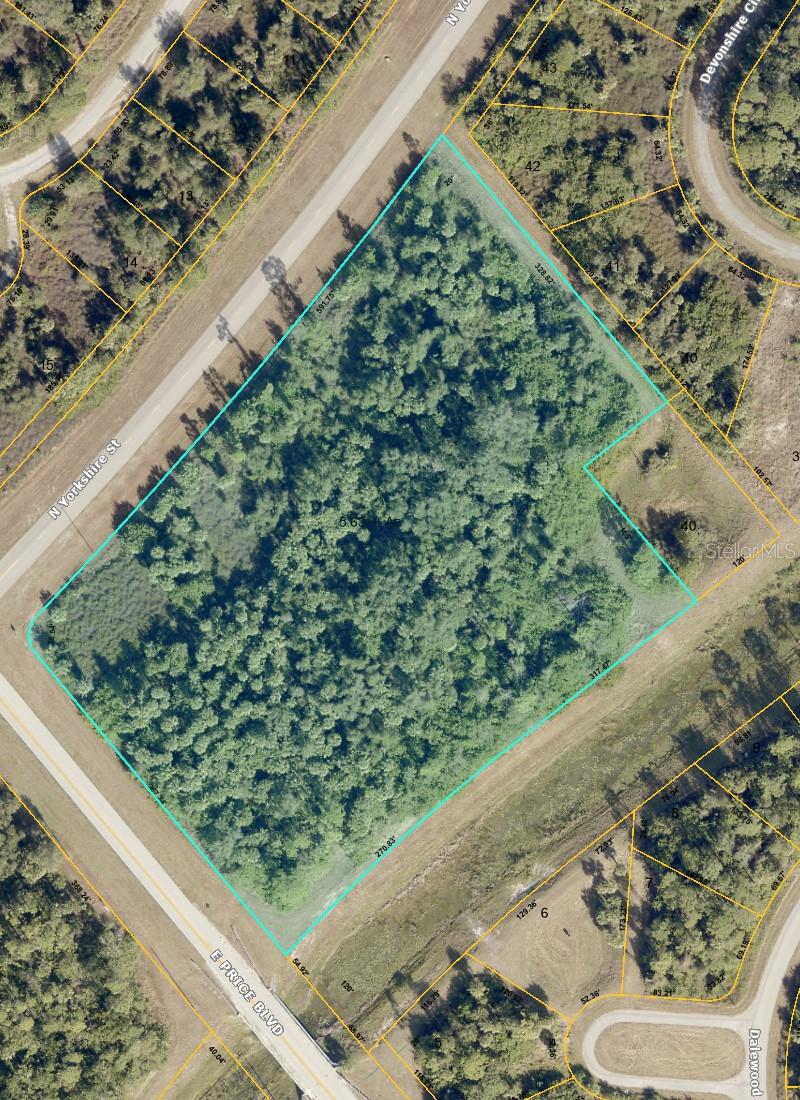 *MOTIVATED SELLER*
Rare vacant land opportunity recently rezoned AC-6, offering highly flexible mixed-use potential including commercial,office,retail and industrial uses. This hard corner property is located in a rapidly growing area just minutes from the heart of North Port and close to the proposed future I-75 exit and 0.3 miles from I75. This property features 382 feet of frontage on E Price and 610 feet of frontage on N Yorkshire. Hard-to-find zoning with public water, available electric and very strong investment upside.

*INVESTMENT HIGHLIGHTS*
Prime Mixed-Use Zoning: Two adjacent vacant parcels zoned Mixed Use, offering flexibility for retail, commercial, office, or residential development.

Combined Acreage Opportunity: Parcels total 10.83± acres (5.84 acres + 4.99 acres) and may be sold together to accommodate larger-scale projects.

Public Utilities Available: Public water accessible and electric is available, reducing infrastructure costs and accelerating development timelines.

Hard Corner : Hard corner lots: Anticipated roadway improvements on N. Yorkshire, E. Price, and future I-75 interchange will dramatically increase traffic counts and demand at these corner properties

Growth-Driven Location: Situated in a planned development corridor with a future I75 interchange slated to drive increased traffic counts and demand.

Exceptional Visibility: Highly visible site with with great frontage, ideal for commercial flex space, and high traffic retail and commercial uses. 

Franchise-Ready Site: Well-suited for national or regional franchises seeking scale, exposure, and long-term growth.