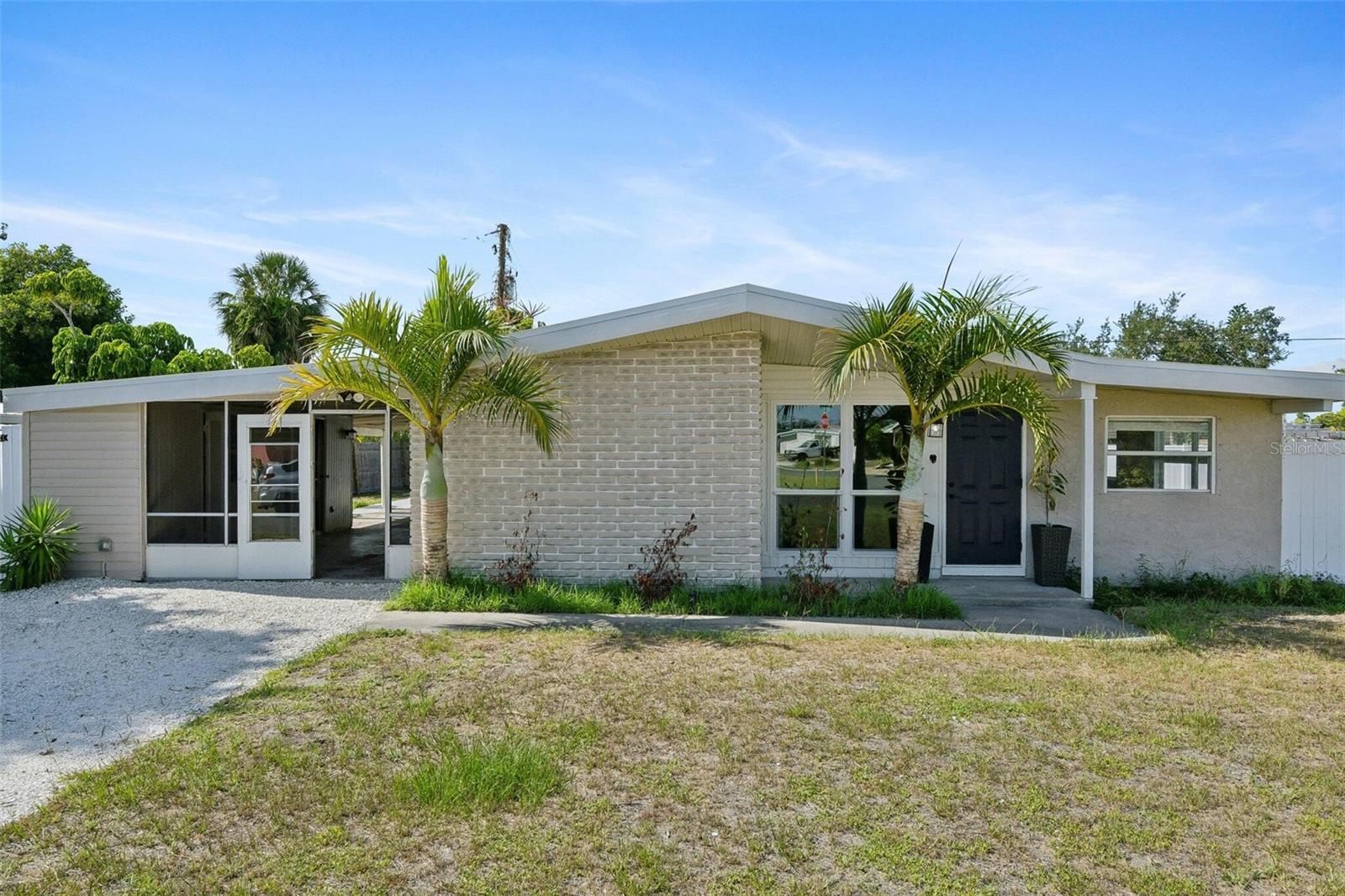 Welcome to your own slice of paradise in the heart of Bayshore Gardens. Situated on a spacious 0.26-acre corner lot, this beautifully updated 3-bedroom, 1.5-bath pool home seamlessly blends timeless mid-century character with modern upgrades and everyday comfort.

Step inside to bright, inviting living spaces featuring an updated kitchen, newer windows, and updated flooring throughout. The thoughtful layout creates a warm, open atmosphere that is both functional and well-suited for entertaining.

Outdoors, a private saltwater pool serves as the centerpiece of your backyard retreat, creating a wonderful place to relax and enjoy Florida's year-round sunshine. The oversized lot provides abundant space for boats, RVs, and additional recreational equipment, while the absence of HOA and CDD restrictions provides added flexibility.

Recent improvements, including a new roof installed 3/26, add peace of mind for years to come. Conveniently located near Sarasota Bay, shopping, dining, parks, and Gulf Coast beaches, this home combines accessibility with the charm of an established neighborhood.

Whether you're seeking a full-time residence, a seasonal escape, or an investment property, this exceptional home features the space, updates, and Florida lifestyle that make Southwest Florida such a desirable place to live.