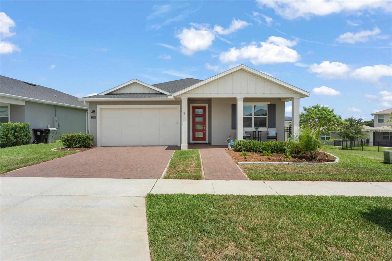 Customized Toll Brothers pool home on arguably the most desireable homesite with no right side neighbor or immediate backyard neighbor. Feel the expansiveness of this impeccable Holden model with so many upgrades that you won't want to build or buy new. Located in the highly sought after Oaks at Kelly Park, this 4 bedroom, 3.5 bath open concept Holden model welcomes you with an oversized covered porch and inviting foyer which flows into the expansive gourmet kitchen, casual dining, and living room...all with a view of the extended lanai and newly built pool and rolling greenspace beyond. The well-designed gourmet kitchen is complete with a large center island including a breakfast bar, natural gas cooktop, plenty of counter and cabinet space, newly upgraded dishwasher, and a oversized walk-in pantry with custom built ins. The stunning primary bedroom suite is highlighted by a generous walk-in closet with custom closet organizers and spa-like primary bath with dual-sink vanity, luxe glass-enclosed shower, enclosed linen closet also with custom built-ins, as well as a private water closet. Secondary bedrooms feature sizable closets all with custom closet organizers. Two additional bedroom suites share a bathroom and the fourth bedroom has an en-suite bathroom.  The Seller spent over $100,000 in Additional upgrades which include new interior painting, fans, blinds, pool heater, fence, upgraded landscaping, and extended garage with garage racks. Neighborhood amenities include cabana and pool, playground, multiple walking trails and more! Ideally located with convenient access to SR 429, this home is just minutes from shopping, dining, and Central Florida attractions. Don't build. Don't settle. Buy the one lot in the community that simply cannot be duplicated!