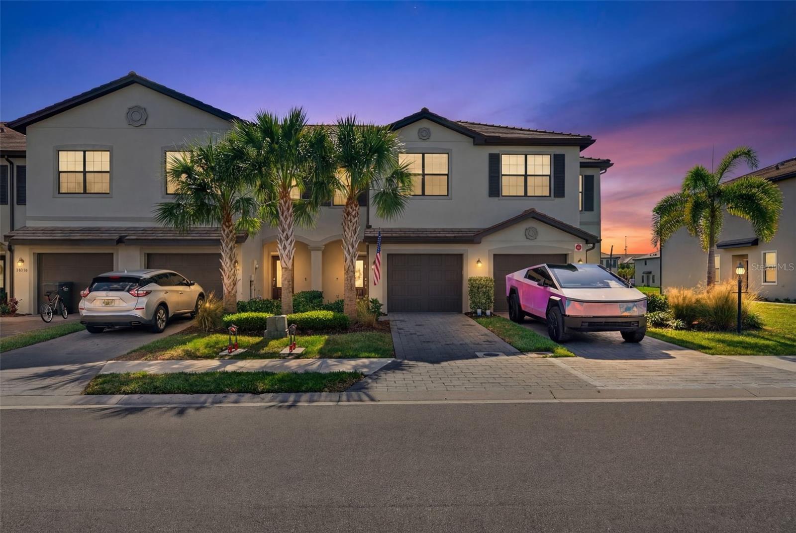 Welcome to this beautifully upgraded Berkly model townhome in the highly sought-after Lorraine Lakes at Lakewood Ranch! Offering 3 bedrooms, 2.5 baths, and approximately 1,879 sq ft, this home perfectly blends comfort, style, and functionality.

Step inside to an inviting open-concept layout featuring a spacious living and dining area, along with a generous family room (18' x 15')—ideal for entertaining or relaxing. The kitchen is well-appointed with a pantry, breakfast bar, and a full suite of appliances including range, refrigerator, dishwasher, microwave, and disposal.

Upstairs, you'll find a private primary suite with a walk-in closet, along with two additional bedrooms and a convenient upper-level laundry area complete with washer and dryer.

This home truly stands out with thoughtful upgrades throughout, including:
Refinished downstairs bathroom-
Custom living room accent wall
Electronic Bluetooth motorized shade over lanai door-
 Fresh interior paint (downstairs, upstairs hallways & two bedrooms)-
 Stylish dining room light fixture-
 Living room TV wall mount with hidden cord installation-
 Ceiling fans in all rooms-
 UV light system installed in HVAC-
 New closet shelving in Bedroom 3-
 Epoxy-coated garage floor with added hooks & hanging sports rack-
Glass window front door for enhanced natural light-

Enjoy Florida living on your screened lanai, plus the convenience of a 1-car garage and neutral finishes throughout.

Located in a prime Lakewood Ranch location, you're just minutes from shopping, dining, and major highways. Lorraine Lakes also offers a vibrant lifestyle with resort-style amenities (verify with HOA).

Additional details:
HOA managed by ICON Management | CDD approx. $1,300–$1,400/year
Leasing permitted with a 30-day minimum and HOA approval required
Utilities include electric, water/sewer, and central A/C & heating

Don’t miss this move-in-ready opportunity in one of Lakewood Ranch’s most desirable communities!