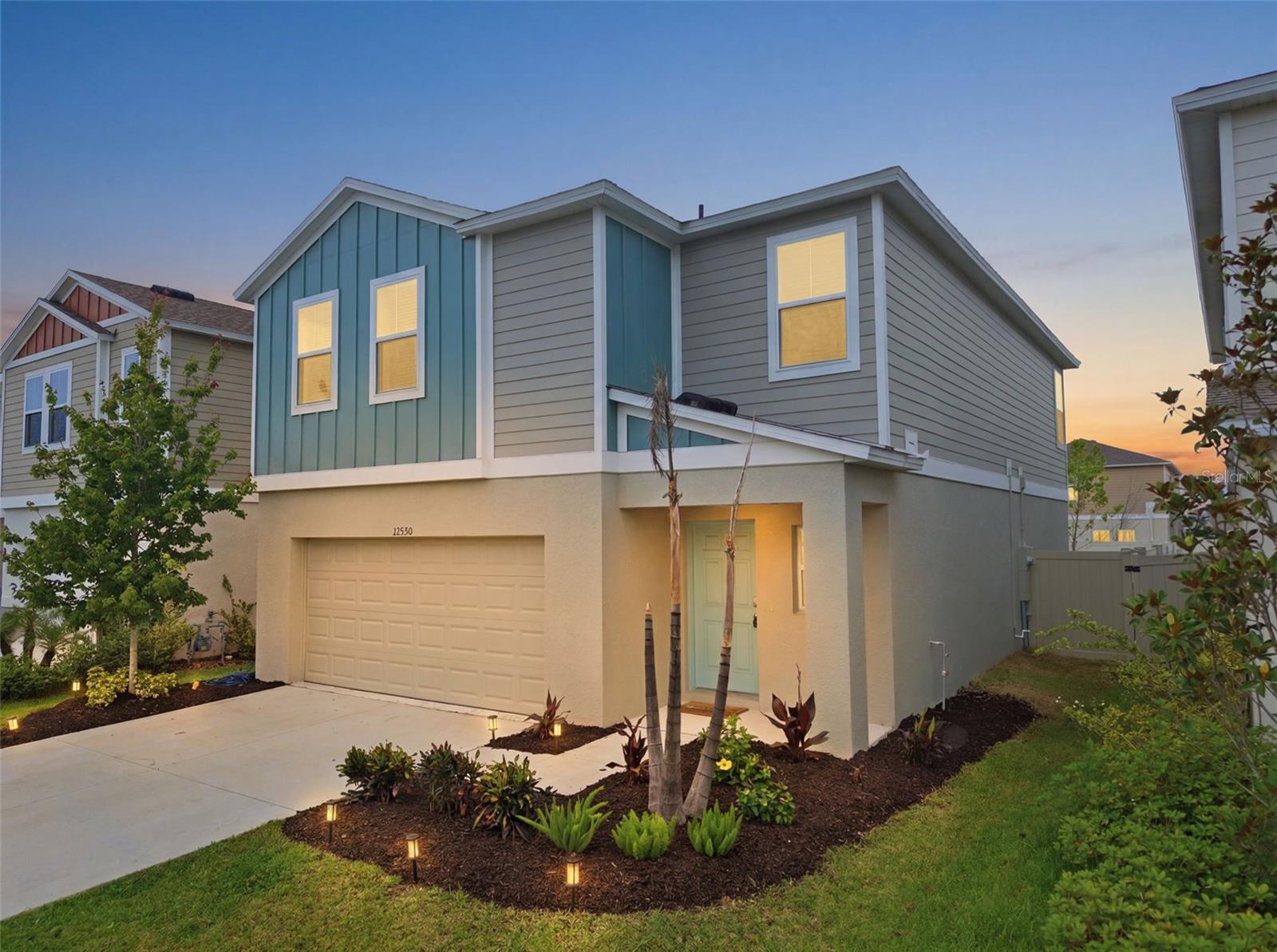 ALMOST BRAND NEW! Located in the sought-after master planned community of Hawkstone, this 2024 built home features 4 bedrooms, 2.5 bathrooms, a 2-car garage. Inside the home, is an open-concept living space with luxury vinyl plank flooring throughout. The modern kitchen has many appealing features, including a Center Island with seating space, Quartz Countertops, Walk-in Pantry, and Stainless-steel Appliances with a gas cooktop! The main floor has a half bathroom, with the remaining bedrooms and bathrooms on the second floor. UPSTAIRS LOFT for extra space to use as desired. The primary suite has Two Walk-in Closets, with an ensuite bathroom that has a Dual Sink Vanity and Walk-in Shower with glass doors. The laundry room is upstairs for added convenience. Outside, is a spacious backyard fully fenced with a privacy fence! The Hawkstone community has so much to offer with resort style amenities including a dog park, two pools, playgrounds, sports courts, trails, and a dock! Your opportunity awaits! Zoned for Barrington Middle School and Newsome High School! Call today to schedule your private viewing!