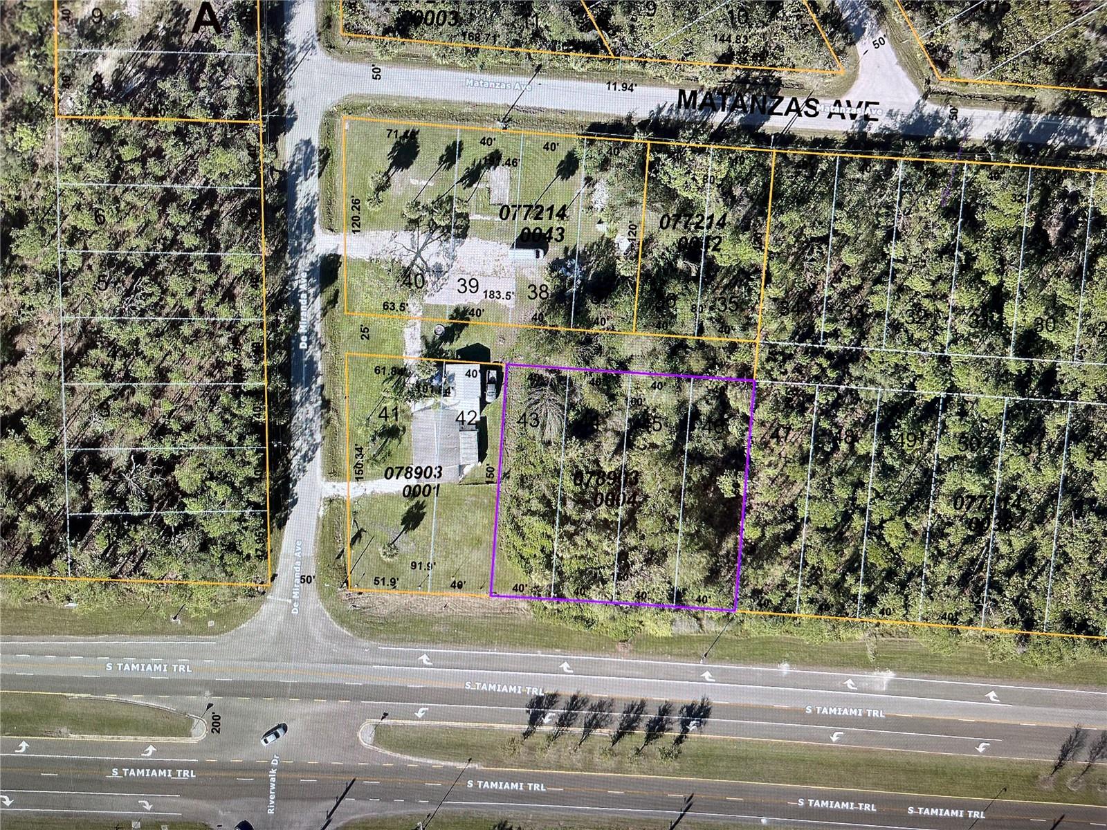 COMMERCIAL OPPORTUNITY! Prime Commercially Zoned Property with US-41 Frontage located in Warm Mineral Springs, North Port. Place your business in the hottest market on the West coast of Florida. Located just south of the West Villages and the Atlanta Braves New Spring Training Facility. North Port has the largest population of any of the cities in three counties: Sarasota, Charlotte, and Desoto counties.
 11151 Tamiami trail(front)LOTS 43 44 45 & 46 BLK B WARM MINERAL SPRINGS UNIT 60, 11150 Matanzas Ave (back)LOTS 35 & 36 BLK B WARM MINERAL SPRINGS UNIT 60