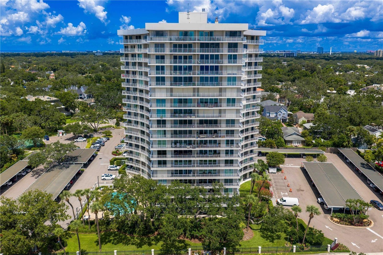 Live on iconic Bayshore Boulevard in this beautifully maintained 18th-floor residence at The Bayshore Diplomat. Freshly painted and featuring an updated kitchen, this spacious 2-bedroom, 2-bath condominium offers breathtaking, unobstructed views of Tampa Bay, Bayshore Boulevard, and the South Tampa skyline from expansive floor-to-ceiling windows that fill the home with natural light. The generous living and dining areas flow seamlessly to a waterfront balcony overlooking the bay, while both bedrooms enjoy the rare luxury of their own private balconies with sweeping city views, creating multiple outdoor living spaces to relax and unwind. Residents enjoy a waterfront pool, social room, relaxing sauna and an unbeatable location just minutes from Hyde Park Village, Downtown Tampa, Tampa General Hospital, and some of Tampa’s finest dining, shopping, and entertainment. Step outside to the iconic Bayshore Boulevard linear park and enjoy one of Tampa’s most sought-after waterfront lifestyles.