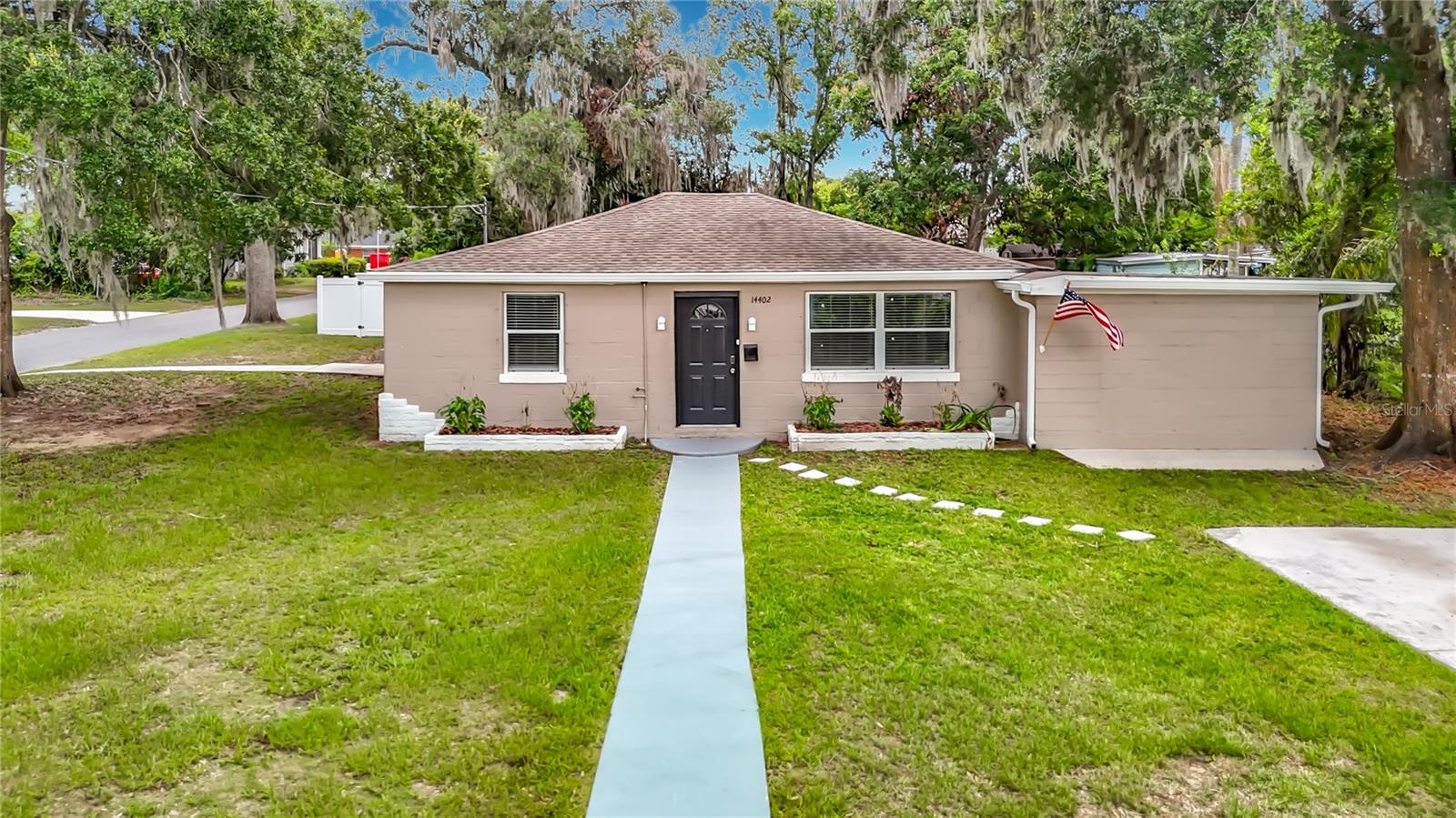 Virtually Staged. Discover this beautifully updated one-story pool home at 14402 13th St in Dade City, FL 33523. This inviting 4-bedroom, 2-full-bathroom residence offers modern comfort and Florida living at its finest on a spacious 1/4-acre corner lot. Inside, the fully updated interior shines with durable wood-look laminate flooring flowing throughout, creating a warm and cohesive feel. The heart of the home features a stunning updated kitchen equipped with white shaker cabinets, elegant granite countertops, and high-end stainless steel appliances—perfect for preparing meals and entertaining.
Step outside to the expansive covered and screened patio, which overlooks the sparkling in-ground pool, providing an ideal setting for year-round outdoor enjoyment, relaxation, and family gatherings. The generous lot size offers plenty of room for outdoor activities, gardening, or simply appreciating the privacy and charm of this corner property.
Dade City’s historic charm and convenient location make this home even more appealing. Just minutes away, explore the Pioneer Florida Museum & Village, which brings Old Florida history to life, or head to the Giraffe Ranch for unique safari tours and close encounters with exotic animals. Nature enthusiasts will love the nearby Withlacoochee State Trail for biking and walking, Withlacoochee River Park for fishing, hiking, and camping, and the vast Green Swamp Wilderness Preserve for birding, paddling, and wildlife viewing—all within a short drive.
Downtown Dade City, with its picturesque historic buildings, antique shops, boutique stores, and local eateries, sits nearby for charming strolls and community events like the annual Kumquat Festival. Families can enjoy spots like TreeHoppers Aerial Adventure Park, while golf lovers appreciate courses such as Scotland Yards. Larger attractions, including those in the greater Tampa Bay area, are easily accessible within a reasonable drive, blending small-town tranquility with modern convenience.
This turnkey pool home perfectly balances updated style, comfortable living spaces, and an enviable Florida lifestyle in a prime Dade City location. Don’t miss the opportunity to make it yours!