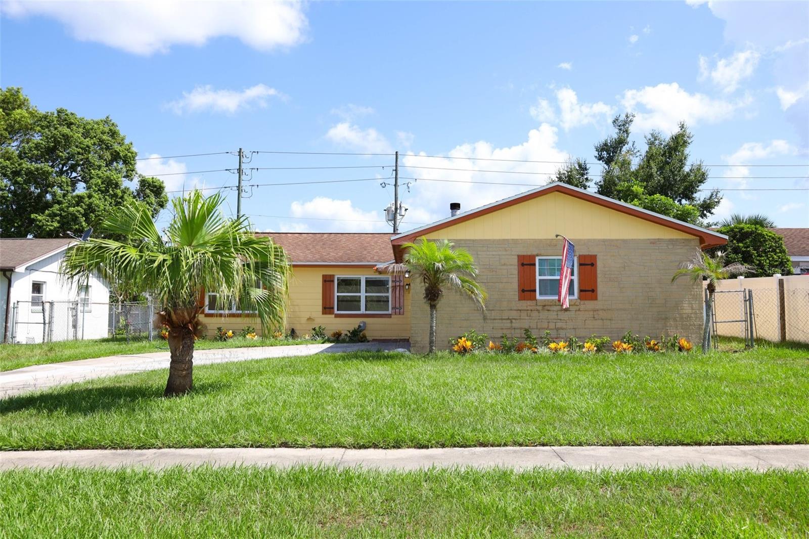 Welcome to this beautifully remodeled 4-bedroom, 2-bathroom single-story home, ideally located in a desirable neighborhood with convenient access to I-4. Situated in a high-and-dry, non-flood zone, this property offers the added benefit of NO HOA and NO CDD fees. 
This bright and spacious solid block home features a thoughtfully designed split-bedroom floor plan, with two bedrooms and a full bathroom on each side of the home, providing privacy and flexibility for families, guests, or co-leaving. Every detail has been carefully updated throughout the complete remodel. Enjoy ceramic tile flooring, a beautifully renovated kitchen with new cabinetry and elegant marble countertops, and modern finishes that make this home truly move-in ready.

Conveniently located just minutes from shopping, dining, parks, and major commuter routes, with easy access to Seminole State College, AdventHealth, Orlando Health, and HCA Florida hospitals.

Don't miss this opportunity to own a beautifully renovated, move-in-ready home in one of the area's most convenient locations. Schedule your private showing today!