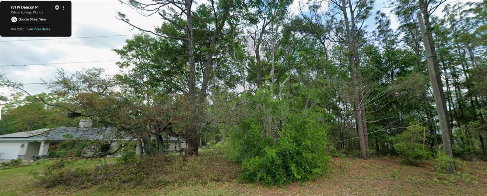 2 ADJOINING LOTS, each listed separately, available in the homes-only subdivision of Citrus Springs and conveniently located near the Withlacoochee State Trail for hiking or biking. New homes are already being constructed nearby...Located near shopping, medical facilities and parks! Near Dunnellon for swimming, kayaking, or tubing on the Rainbow River!! Just a short drive to Ocala. 20 minutes or so to some of the best fishing, boating, scalloping, and swimming!! You can even swim with the manatees in the Crystal River. So much beauty and nature to enjoy! Come and experience all that the Florida Nature Coast has to offer. NO HOA, NO time frame to build in, NO mobile homes allowed in the subdivision… Power lines and waterlines are already on the street. This lot is 731 W Deacon Place, listed for $23,500. The adjoining corner lot is 721 W Deacon Place. MLS OM726827, listed for $23,900. Sellers prefer to sell them together.