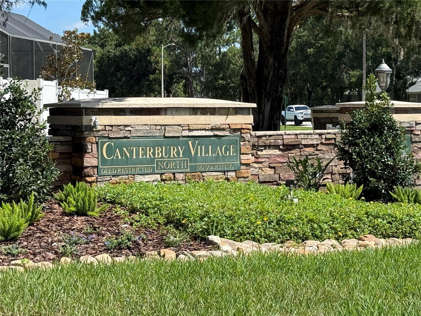 CANTERBURY VILLAGE FIRST ADD - Residential