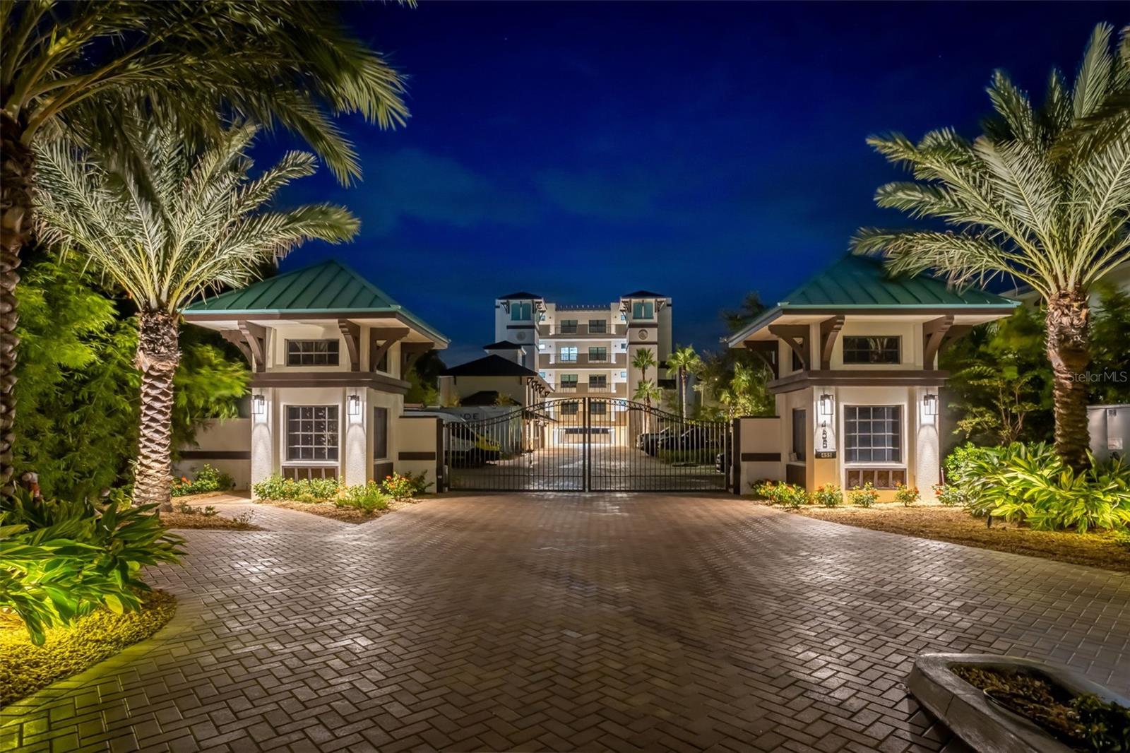 5% SELLER FINANCING, SELLER CONCESSIONS & RATE BUY DOWN AVAILABLE. Brand-New Coastal Waterfront Residence in Quiet Cove. Experience refined coastal living in this newly constructed, high-quality waterfront home in the exclusive community of Quiet Cove. Built to last with enduring craftsmanship and luxury finishes, this 3bedroom, 3.5-bath, den/office residence offers effortless elegance, two-car garage parking, and private elevator access to your own foyer.

Inside, you’re greeted by driftwood-style flooring, shaker cabinetry, and under-cabinet lighting that set the tone for a light and breezy coastal aesthetic. The gourmet kitchen is a true showpiece—featuring gleaming quartz countertops, herringbone tile backsplash, an oversized prep island, hidden walk-in pantry, and top-of-the-line appliances—all designed with both form and function in mind.

The spacious great room flows seamlessly between dining and living spaces and opens to a deep covered balcony with waterfront views overlooking the pool, ideal for indoor-outdoor entertaining. Remote-controlled window treatments add effortless comfort.

The owner’s suite is a private retreat, complete with a waterfront sitting area, dual walk-in closets, and a spa-style en suite bath with double vanities, a dedicated makeup station, standalone soaking tub, and a glass-enclosed multi-head rain shower adorned in elegant tile.

A second en suite bedroom includes a walk-in closet and its own luxuriously appointed bath, while oversized bedrooms three and four share a beautifully designed Jack-and-Jill bathroom. The laundry room is equally impressive, offering quartz countertops, extensive cabinetry, premium tilework, and a porcelain farmhouse sink.

Community amenities at Quiet Cove are designed for a resort-style lifestyle, including: A heated pool and separate hot tub, Expansive lounging area and a covered entertainment deck, Carriage House featuring a fitness center, social lounge, wet bar, and guest restroom. Centrally located just minutes from St. Pete Beach, downtown St. Petersburg, and 30 minutes to Tampa International Airport, this residence also offers easy access to the award-winning natural beauty of Fort De Soto Park, just a bike ride away. This is modern waterfront luxury—thoughtfully designed, impeccably built, and ready to welcome you home.