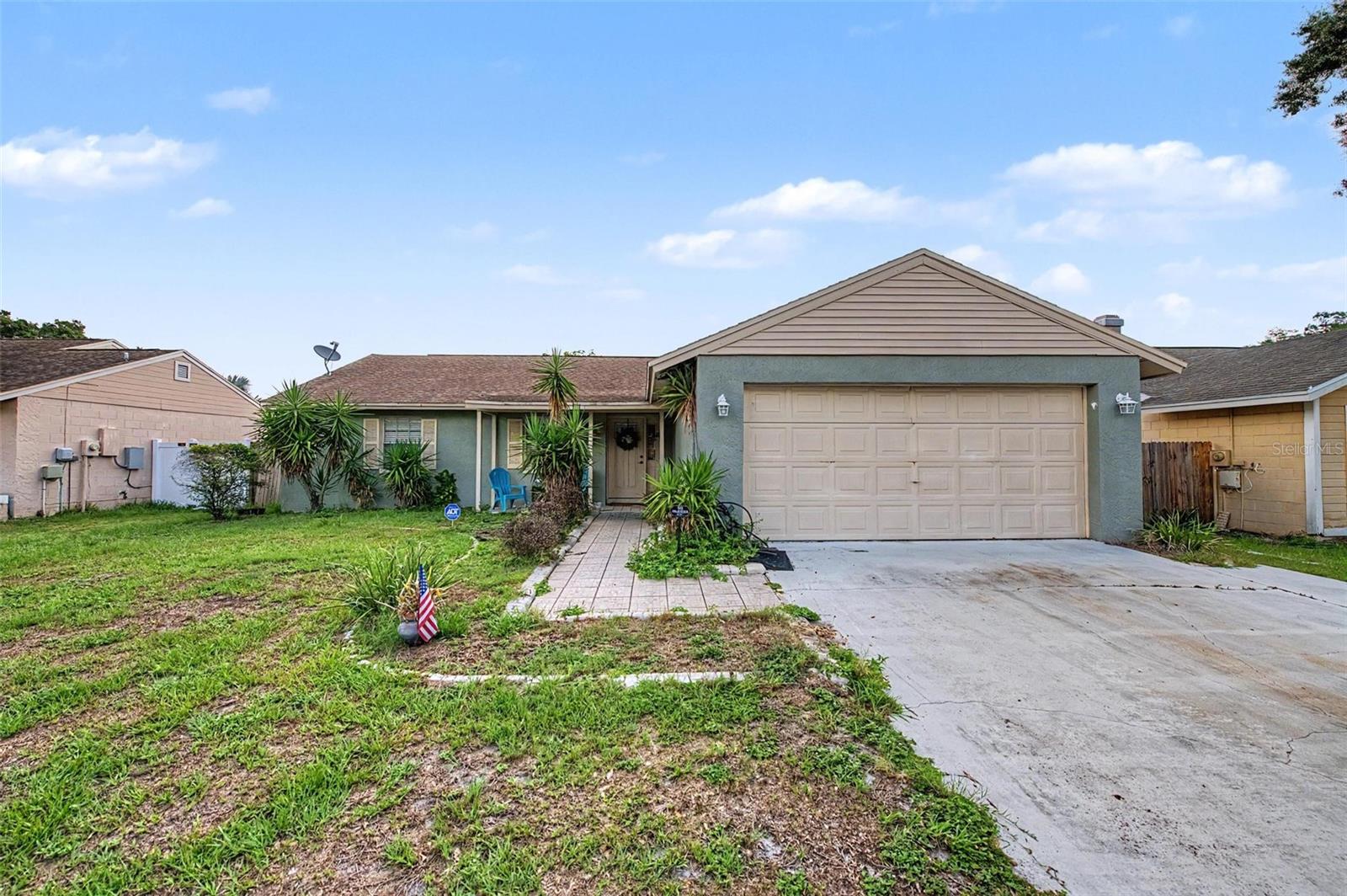 This 3 Bedroom, 2 Bathroom home nestled in Cypress Cove offers an open layout with a beautifully updated kitchen that truly stands out as the heart of the home.  You'll enter to the living room with lots of natural sunlight that flows nicely into the dining area and kitchen.   The tastefully updated kitchen is loaded with ample storage, granite countertops, and a breakfast bar.  This split bedroom floorplan has a nice sized primary bedroom with an en-suite bathroom and walk in closet.  Two additional good sized bedrooms.  There's a large backyard that's fully fenced.  Conveniently located close to shopping, dining, and everyday amenities, this property is a great opportunity for buyers looking for comfort, functionality, and value in a desirable area.