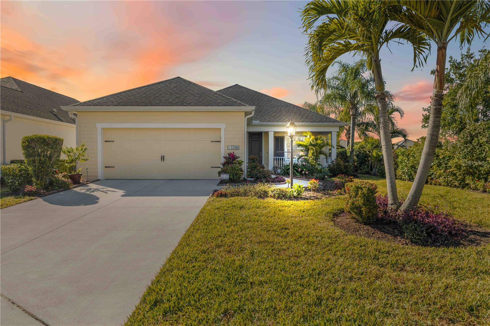 One or more photo(s) has been virtually staged. NEW PRICE + SELLER CONCESSIONS | WATERFRONT | UNDER $500K | NO CDD | MAINTENANCE-FREE
Some homes stop you mid-scroll. This is one of them — and the seller is ready to move.
Nestled at the end of a quiet cul-de-sac on one of Eagle Trace's premier water-view lots, this meticulously maintained retreat delivers the kind of Florida lifestyle that's increasingly hard to find under $500,000. No CDD fees. Maintenance-free living. Shimmering water views. Room to add your own custom pool. This property also qualifies for a 1% lender credit through our preferred lender — ask for details. Several photos have been virtually staged to illustrate the home's potential.
THE SETTING | Tucked away on a prime cul-de-sac, lush tropical surroundings and peaceful water views greet you the moment you arrive. Privacy, serenity, and resort-style living — all at an unmatched price point.
THE INTERIOR | Bright, open, and completely move-in ready. Diagonal porcelain tile flows through every main living area, and the great room is flooded with natural light. The kitchen impresses with granite countertops, white wood cabinetry with glass-front displays, crown molding, pot drawers, and a generous pantry — a wonderful canvas ready for your personal touch.
THE OUTDOOR OASIS | This is where Florida living truly comes alive. The extended screened lanai stretches toward the sparkling water — perfect for morning coffee, evening sunsets, and weekend grilling. Remote-controlled hurricane storm screens and lush tropical landscaping frame this private paradise, with ample space to design the custom pool of your dreams.
PEACE OF MIND | Brand-new accordion hurricane shutters (2025) and remote-controlled lanai storm screens rated up to 180 mph winds. A Choice Home Warranty through September 2026 provides added protection from day one.
THE COMMUNITY | Eagle Trace delivers resort-inspired living — heated pool and spa, tennis and pickleball courts, two dog parks, a recreation center, and two natural gas outdoor kitchens, all wrapped in low monthly HOA dues that include lawn care. More time living, less time on the to-do list.
THE LOCATION | Minutes from the new Publix on Pope Road, Bob Gardner Park, top-rated schools, and a growing collection of dining and shopping. Everything you need, right at your fingertips.
At this price, with this setting and these amenities — this one will not last. The seller is motivated and ready. Are you?