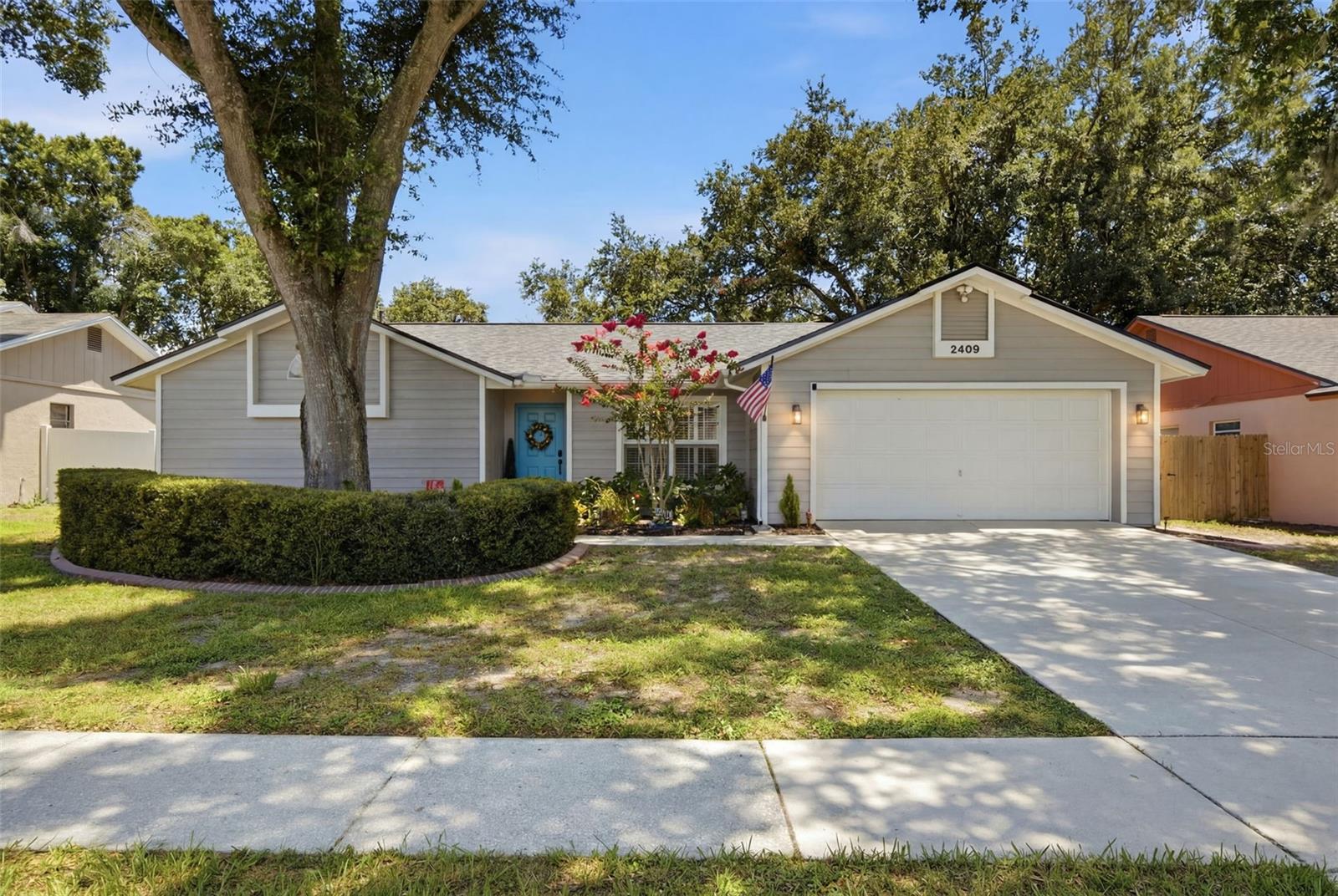 Welcome to this beautifully updated pool home in the highly sought-after Buckhorn community, where timeless charm meets modern style. Thoughtfully remodeled from top to bottom, this move-in-ready residence offers an open, inviting layout designed for both everyday living and entertaining.

Step inside to discover luxury wide-plank vinyl flooring, fresh contemporary finishes, and abundant natural light throughout. The flexible front living and dining areas can easily accommodate a home office, sitting room, or formal entertaining space.

At the heart of the home is the stunning, fully renovated kitchen featuring shaker cabinetry, quartz countertops, a large center island with bar style eating, stainless steel appliances, and designer backsplash. A cozy wood-burning fireplace creates the perfect gathering space, while expansive sliding glass doors provide seamless views of the screened pool and spa.

The spacious primary suite is a true retreat, offering private access and views of the backyard oasis. The beautifully updated en-suite bathroom includes dual sinks with quartz countertops, a soaking tub, separate walk-in shower, and a generous walk-in closet.

The secondary bedrooms are bright and spacious, privately situated off their own hallway, which features an oversized storage closet for added organization and convenience.

Outside, enjoy Florida living year-round from the oversized screened lanai featuring a sparkling pool and spa, all overlooking a fully fenced backyard with plenty of room to relax, entertain, or play.

Buckhorn residents enjoy access to a neighborhood park with playgrounds, basketball courts, walking trails, and community holiday events. The popular Buckhorn Golf Course is just moments away, offering optional golf and tennis memberships. Additional highlights include a NEW ROOF (2024), optional HOA, NO CDD fees, and an exceptional location close to shopping, dining, and top-rated schools.

This is the perfect combination of style, comfort, location and ready for you to call home!