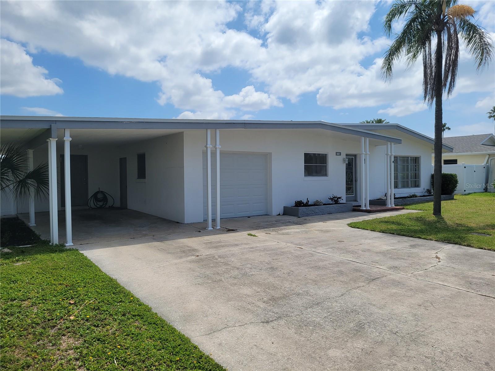 Delightful North Redington Beach Waterfront Home! This waterfront home is steps away from the beach and boast great views of the intercoastal right from backyard. Outstanding layout. This single family home has 2 bedroom and 2 baths. It also features a single car garage and attached carport. Fully furnished home has all the appointments you are looking for.