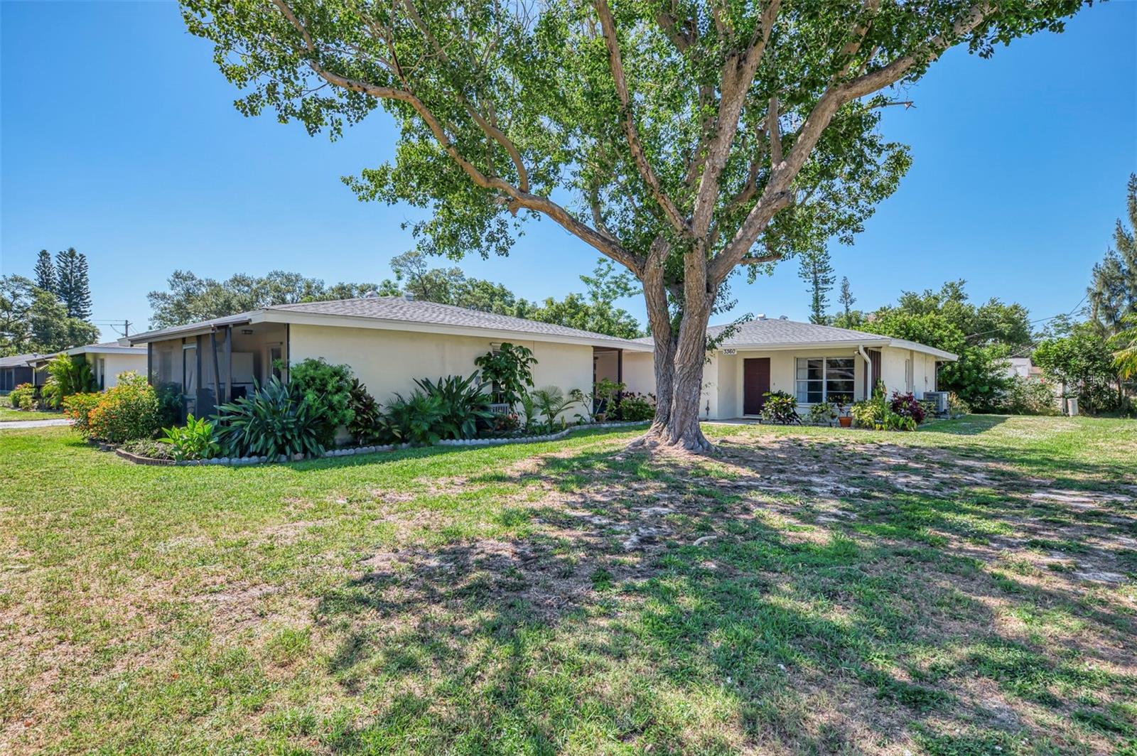 Price Reduction!!!! Adding even more value to this charming property.

Welcome to this clean and inviting 2-bedroom, 2-bath detached villa that offers the privacy and feel of a single-family home with the convenience of maintenance-free villa living. Located in the desirable southeast corner of Ramblewood Acres, this home features a private garden area and peaceful backyard retreat—ideal for relaxing, entertaining, or creating your own tropical oasis.
Move-in ready and comfortable as-is, this property also presents an excellent opportunity for buyers looking to customize and renovate to match today's design trends and personal style.

Residents of Ramblewood Acres enjoy a wide range of community amenities, including:
Three swimming pools, Tennis courts, Playground and a Clubhouse with fitness facilities
Even more exciting, a new dog park and pickleball courts are planned for the community!

Outstanding Sarasota Location!
Conveniently located just minutes from Downtown Sarasota, St. Armands Circle, Lido Beach, and Sarasota Bradenton International Airport, this home offers the perfect blend of comfort, recreation, and convenience.

Some photos have been virtually staged to help illustrate the home's possibilities and showcase its full potential.