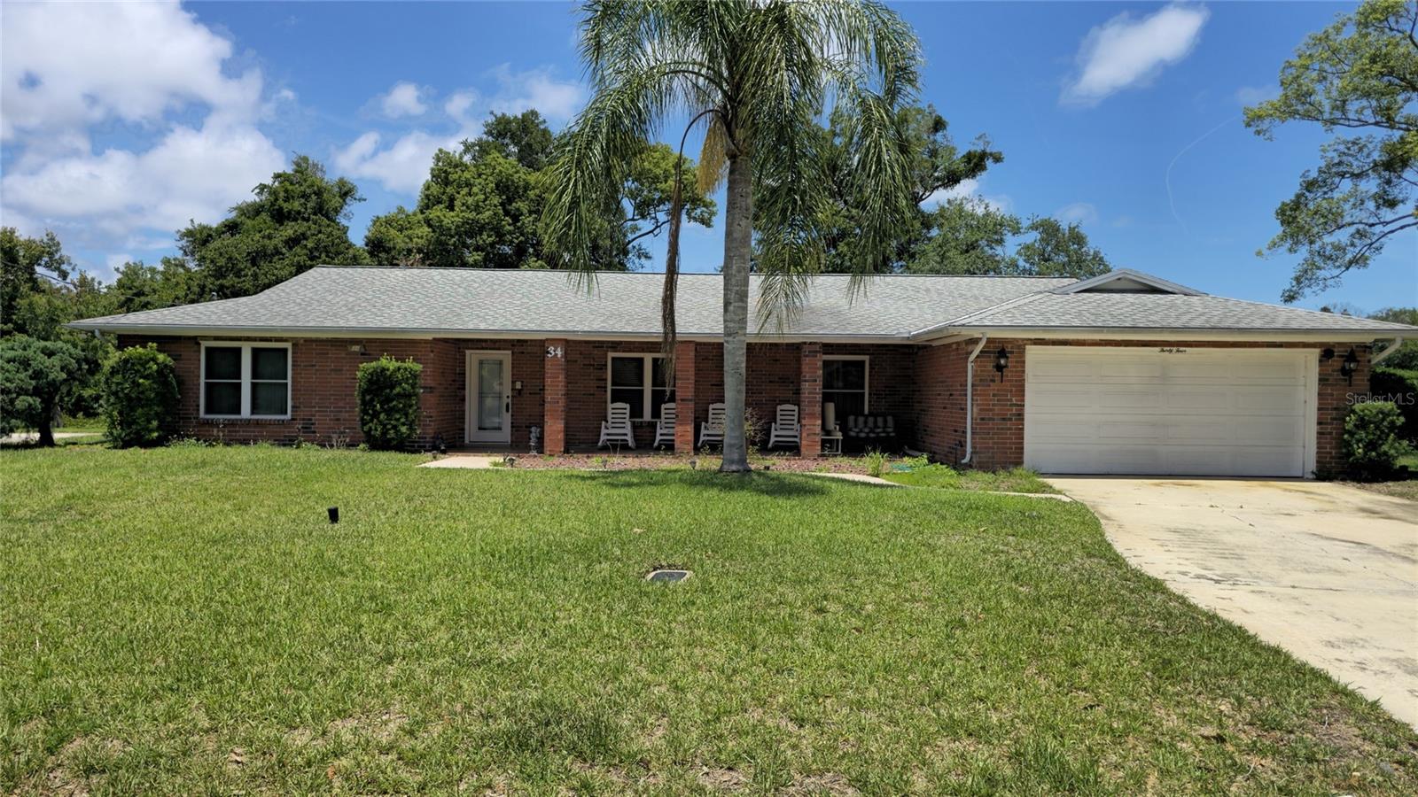 This 3 bedroom 3 bath 2396 square foot brick home in desirable Tomoka Oaks in the heart of Ormond Beach is close to shopping, parks, many restaurants, and less than 5 miles to the beach. A new Architectural shingle roof is going to be installed next week. This home features 2 master suites, a large kitchen, an large den. There are impact windows throughout. There is a large front patio, and a large enclosed patio with air conditioning in the back. This home has multi-zone irrigation on a 1/3 acre lot on a quiet street and features a 2 car garage. There is a wood burning fireplace and a security system installed. The Square footage received from tax rolls. All information recorded in the MLS intended to be accurate but not guaranteed.
