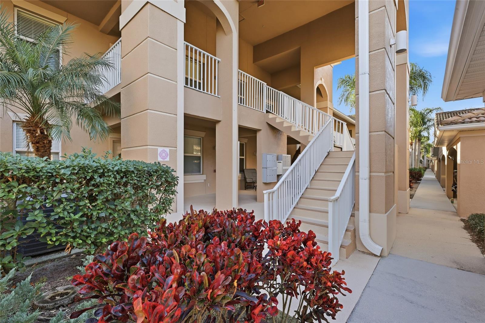 This move-in ready, second-floor 2-bedroom, 2-bath condo offers 1,104 square feet of bright living with golf course views. Enjoy an Arthur Hills-designed course, updated bathrooms (2025), and branded Whirlpool appliances, including a new fridge, dishwasher, stove, and microwave. Fresh paint, new floors, impact windows, and a newly screened lanai complete the package. Stoneybrook offers a dog park, pools, tennis, trails, and more. Minutes from beaches, Sarasota, and Tampa Airport—this condo is ready to be your next home!