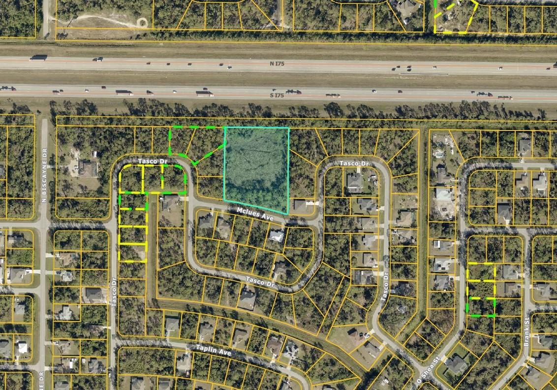 This expansive 2.5-acre parcel offers the rare opportunity to create a custom single-family home with plenty of space for outdoor living. The larger lot size provides flexibility for a variety of build plans, including room for gardens, patios, additional structures, or recreational areas, while still maintaining privacy.

Located in North Port, the property is within reach of shopping, dining, schools, and medical facilities. Convenient access to I-75 allows easy travel north to Sarasota or south to Fort Myers, and Gulf Coast beaches, parks, and recreational destinations are all just a short drive away.

Whether you are ready to build your dream home or seeking land as a long-term investment, this property represents a versatile and valuable opportunity in one of Florida’s fastest-growing cities.