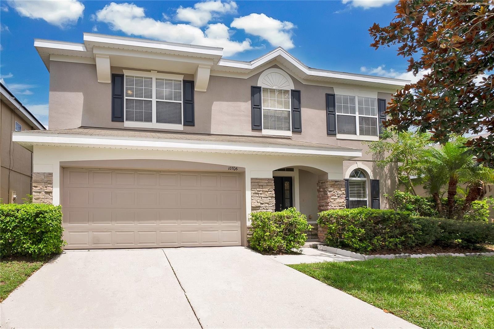 This 5 bedroom, 3 bathroom home is located in the gated community of Woodland Lakes near local shops, restaurants, schools, and Waterford Lakes Town Center. The home includes a split floor plan with tile flooring in the main downstairs living areas, volume ceilings, a family room with lake views, a lovely eat-in kitchen with granite countertops, and a spacious primary suite with tray ceiling and 2 walk-in closets, bathroom with dual vanities, walk-in shower, and garden tub. Additional features include a loft/bonus room, laundry room, outdoor patio, fenced yard with waterfront access, and a 2 car garage. Community amenities include a pool and playground.

Schedule a showing or submit an application online. All Real Property Management & Realty residents enjoy convenience and well-maintained homes, with our safe and secure online portal where you can submit maintenance requests and pay online with multiple payment options, and a 24/7 emergency maintenance response team. Please note the listed amenities may not be accurate.