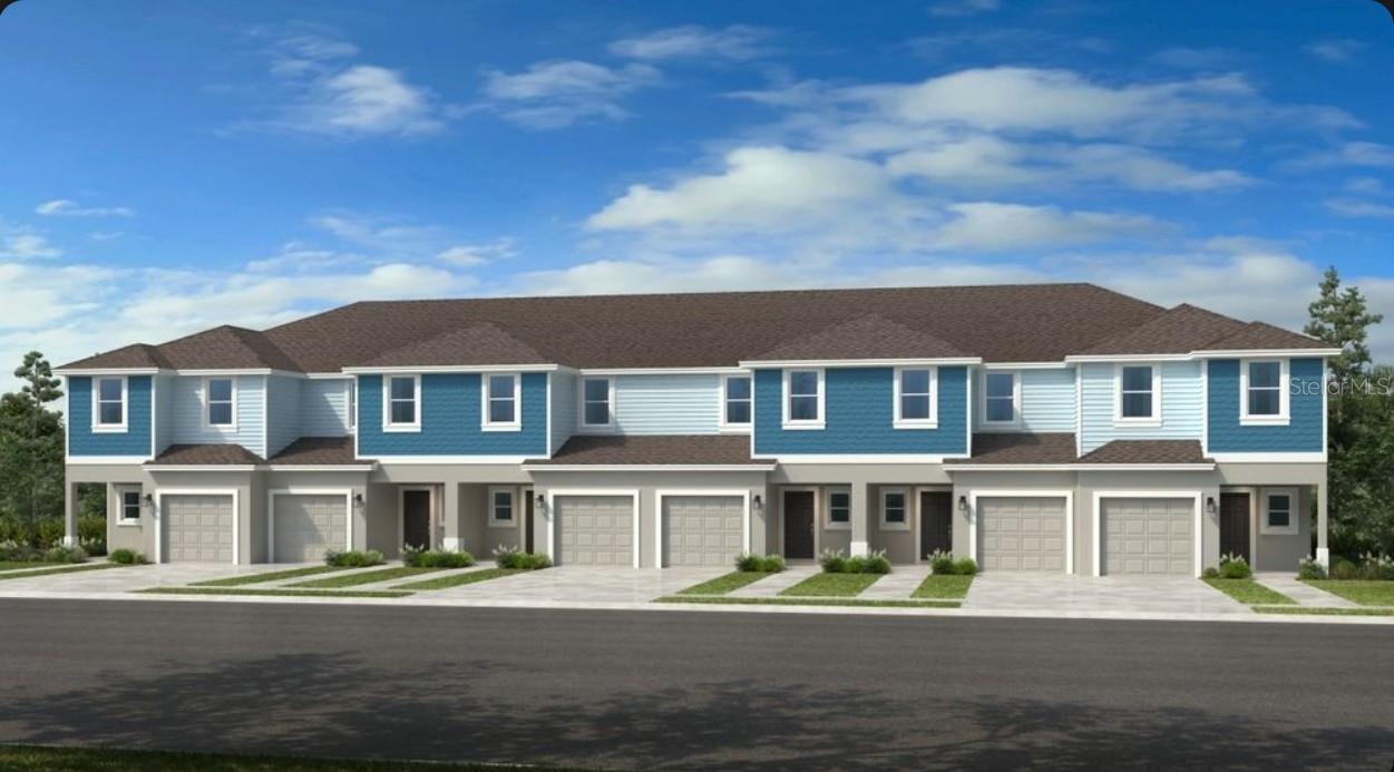Under Construction. What's Special: Pond View | Close to Park | Loft | 2nd Floor Laundry. New Construction - August Completion! Built by America's Most Trusted Home Builder. Welcome to the Marigold at 10798 Eclipse Street in The Towns at Skye Ranch! Step into a welcoming foyer that flows into an open and airy main living space, where the great room, kitchen, and dining area come together beautifully for everyday living and entertaining. The kitchen shines with quartz countertops, a spacious island, walk-in pantry, and seamless connection to the patio just beyond the great room for easy indoor-outdoor living. Extended LVP flooring adds warmth and continuity throughout the entire first floor, complemented by a convenient half bath and direct access to the garage. Upstairs, a cozy loft offers a flexible second living space perfect for relaxing or working from home. The primary suite feels like a private retreat with a generous bedroom, walk-in closet, and a well-appointed bath with dual sinks and a large shower. Two additional bedrooms share a full bath, and a centrally located laundry area adds everyday convenience. Discover modern, open-concept townhomes in the gated, master-planned Skye Ranch community in Sarasota. Ideally located at Clark and Lorraine Roads, this premier setting offers endless opportunities to explore and enjoy life. The community preserves natural beauty with grand oaks, lush palms, forested wetlands, pristine lakes, and native wildlife. Additional Highlights Include: whole house blinds, upgraded carpet on 2nd floor and upgraded cabinets in kitchen and bathrooms. Photos are for representative purposes only. MLS#A4696674