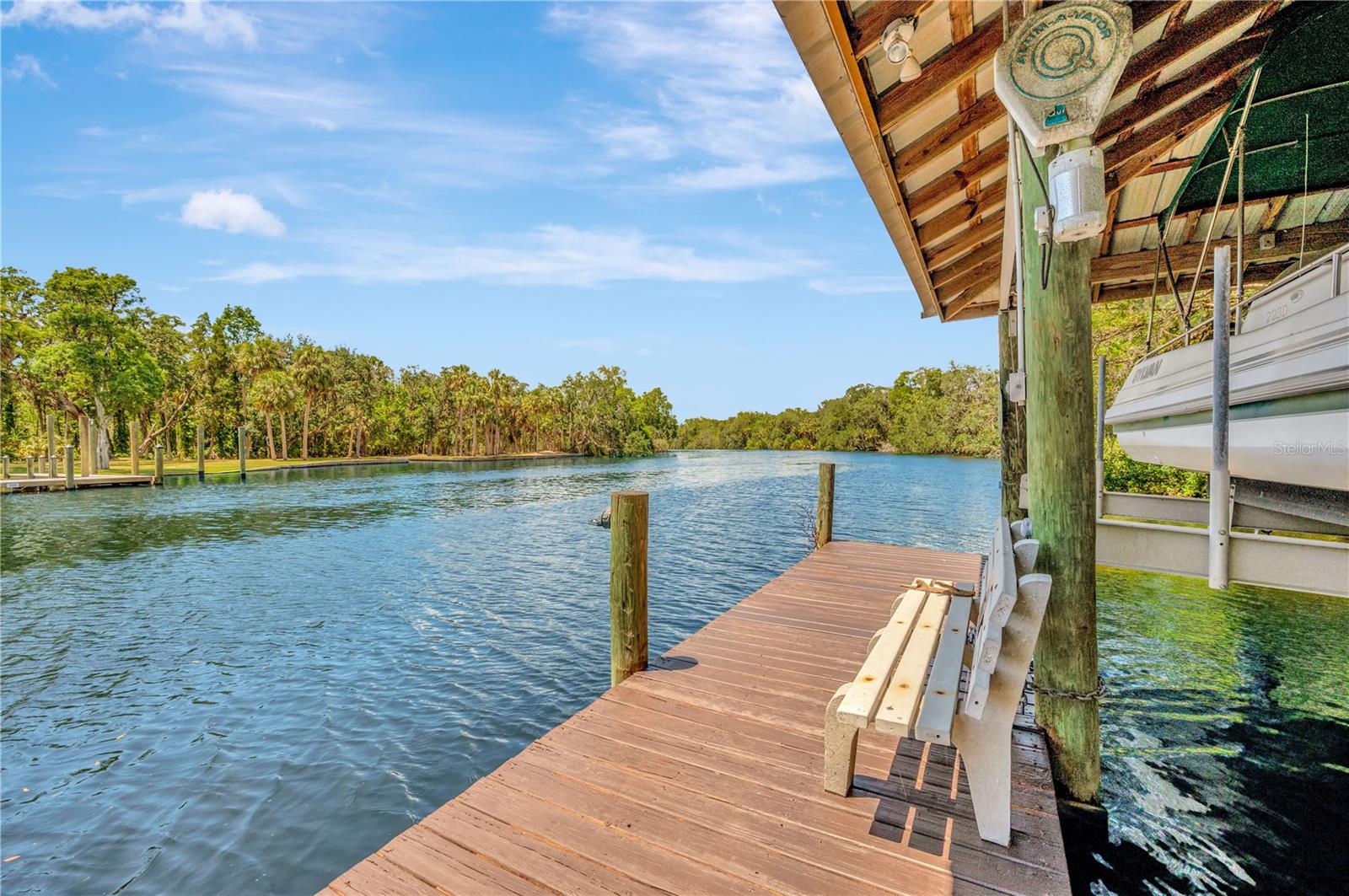 PRICE IMPROVEMENT- SELLER RESPONDED TO MARKET FEEDBACK!
A RARE WATERFRONT FLORIDA OASIS ON THE ALAFIA RIVER!

1st Floor could be an Airbnb, Passive Income Friendly, In-Law Suite....

Welcome to a unique 6-bedroom, 4-bath, 2-car garage pool & spa home situated on a private 1.27-acre estate along the Alafia River. This no HOA, no CDD property is truly one-of-a-kind — offering both the tranquility of a hidden retreat and the convenience of a central Riverview location.

Step inside this meticulously maintained home and discover three levels of spacious living designed for both entertaining and relaxation.
 • First Floor: A private guest suite or entertainment space featuring a bedroom, full bath, living room, fireplace, bar, and French doors leading directly to the pool area.
 • Second Floor: Perfect for gatherings, this level boasts an oversized dining room with fireplace, family room, a sunroom overlooking the pool, and an updated kitchen with wood cabinetry, granite countertops, stainless steel refrigerator, double oven, and GE wine cooler.
 • Third Floor: Host to three bedrooms plus an expansive master retreat with skylights, a newly remodeled ensuite bath with Jacuzzi tub, and a walk-in shower.

Outdoors, experience the best of Florida living with a heated pool and spa, paver deck, waterfalls, and lush landscaping designed for serenity. The property features fruit trees, a peaceful park-like setting, and the soothing sounds of a tidal creek.

For the boating enthusiast, this estate delivers the ultimate amenity: a deep-water dock with metal roof, 10,000 lb boat lift, and direct access to the Alafia River, which leads to Tampa’s Riverwalk, the Bay, and beyond to the Gulf or Bahamas.

Whether you want to entertain, set out on a weekend boat adventure, or enjoy a quiet day at home, this rare property offers the ultimate Florida waterfront lifestyle.

This home is 12 mins from the New Advent Hospital on Highway 301, 14 mins form the Coca-Cola Florida Plant in Brandin with Easy access to I-75 and Cross Town allowing for easy convenience to down town Tampa, work, shopping, and beaches!