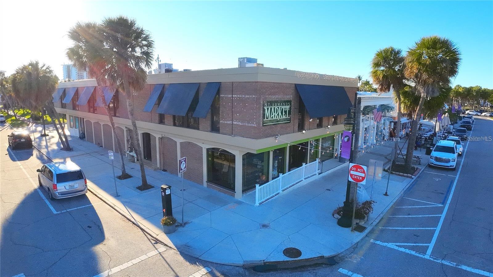 Rare Mixed-Use Investment & Redevelopment Opportunity

Unique in its kind and virtually impossible to replicate, this prominent 10,000 SF mixed-use commercial asset is located within the one and only St. Armands Key district, one of the most exclusive and supply-constrained retail and dining destinations on Florida’s Gulf Coast.

Positioned on a highly visible corner lot with three street frontages, the property combines stabilized income with exceptional long-term redevelopment potential.

The ground floor is currently leased to an operating restaurant under a five-year lease commenced August 2025, providing immediate income to the new owner. The second floor offers flexible office, hospitality, or repositioning opportunities.

Constructed of reinforced concrete, steel, and glass, the structure was originally engineered to support vertical expansion. The city has already approved one additional 5,000 SF level, with potential for further expansion subject to review and approval.

?

Investment Highlights

10,000 SF two-story commercial building
Corner property with three street frontages
Stabilized income component
Flexible second-floor configuration
Approved vertical expansion
Air rights / redevelopment upside
Reinforced concrete and steel construction
Rare St. Armands Key location
Hurricane-resilient structure
Rear loading and unloading area
Direct owner offering
Air Rights & Vertical Expansion
The current building height is approximately 22 feet. The city has already approved one additional 5,000 SF level, and the structure was originally engineered to support up to six stories, subject to future review and approval.
This creates a rare opportunity for long-term redevelopment and value creation in one of Sarasota’s most desirable island markets.