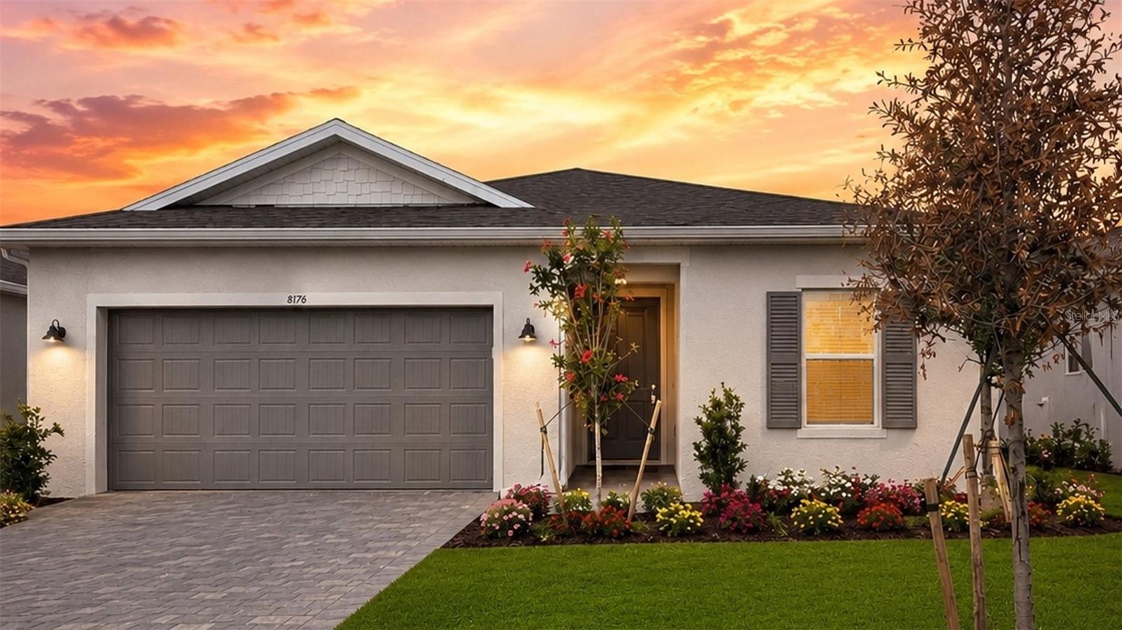 Waterfront MOVE-IN READY 3/3+FLEX/BONUS/DEN discounted home in the sought-after GATED Island Lakes at Coco Bay community, where coastal living seamlessly blends with modern comfort in beautiful Englewood, Florida. Located just 6 miles from the beach and situated in the desirable X flood zone, this beautifully designed newly built home offers maintenance-free living with peaceful water views and resort-style amenities. (NO FLOOD INSURANCE REQUIRED)........

Island Lakes at Coco Bay provides the perfect balance of relaxation and activity. Residents enjoy a casual and welcoming amenity center featuring a resort-style pool, fitness center, clubhouse, playground, tennis/racquetball and pickleball courts where neighbors quickly become friends.  Your low monthly fee includes Lawn Maintenance, Irrigation, Internet and all AMENITIES.  BRING YOUR GOLF CART!!!!  

This thoughtfully designed single-story home offers 3 bedrooms, 3 bathrooms, a versatile flex space, and a 2-car garage. The open-concept layout is ideal for everyday living and entertaining, featuring neutral tile flooring throughout, bright cabinetry, quartz countertops, impact windows, and abundant natural light throughout.

At the heart of the home is the spacious modern kitchen complete with a large center island, walk-in pantry, and intimate dining area that flows seamlessly into the expansive family room and covered screened paver lanai overlooking tranquil water views and local wildlife.

The split-bedroom floor plan provides privacy for all. The luxurious owner’s suite offers a spa-like bath with a large walk-in shower and oversized walk-in closet, while the second bedroom features its own en suite bathroom, making it ideal for guests or multigenerational living.

Additional features include a refrigerator, washer, and dryer, making this home truly move-in ready. Lawn care is included for an effortless Florida lifestyle. Don’t miss your opportunity to own this exceptional coastal retreat in one of Englewood’s most desirable new communities.
2 miles to Publix, 3 miles to Super Walmart, 5.4 miles to Manasota Key, 8 miles to Boca Grande, 32 miles to Punta Gorda Airport & 41 miles to Sarasota Airport.