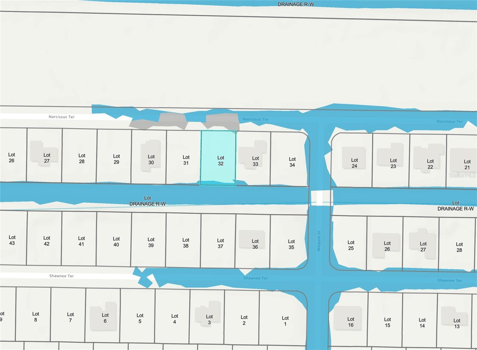 Build your dream home or invest in fast-growing North Port! This vacant residential lot on Narcissus Ter offers a great opportunity in a quiet, developing area surrounded by new construction and natural Florida landscape. Conveniently located near shopping, dining, schools, and major roadways, with easy access to Venice, Port Charlotte, and Sarasota. No HOA (buyer to verify), providing flexibility for future building plans. Don’t miss your chance to secure land in one of Southwest Florida’s most desirable growth markets!
