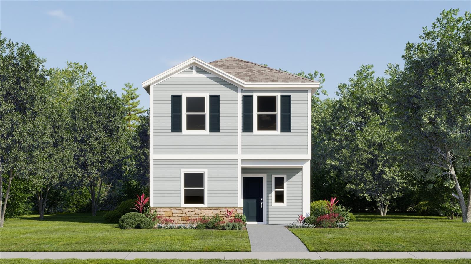 Under Construction. Lovely Corner Lot! The two-story Tahoe II features a modern design with room to grow. On the first floor, a versatile flex space is located off the entry, leading to an open-concept layout consisting of the kitchen and Great Room. Four bedrooms can be found upstairs, including the luxe owner’s suite, which includes an en-suite bathroom and generous walk-in closet. A two-car garage completes the home. Every home comes with Lennar’s Everything’s Included® promise, which includes new appliances as well as quartz countertops, and more in the price of your home.  The Glades at Crossprairie is one of the most anticipated new communities. Residents will enjoy an amenity-rich lifestyle with access to a sparkling swimming pool, modern fitness center, playground, trails and dog park. With convenient proximity to the Turnpike, this community is a short drive from downtown Saint Cloud and an array of outdoor recreation destinations, including Lakefront Park and Cherokee Point Conservation Area. Plus, the Lakefront Marina provides easy boat storage for endless fun on the water.