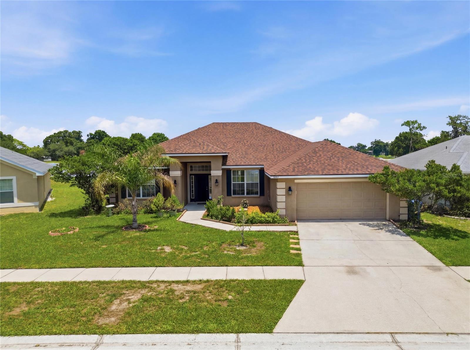 Beautiful 4BR/2BA home in desirable Winter Haven featuring a spacious split floor plan, bright open living areas, and a screened lanai overlooking a large backyard. Roof is only 1 year old with transferable warranty to new owners! The primary suite includes dual vanities and a private bath, while three additional bedrooms allow plenty of space for family, guests, or a home office. Enjoy great curb appeal, a two-car garage, and a peaceful setting with convenient access to shopping, dining, schools, and major roadways. A wonderful opportunity to enjoy comfortable Florida living!

Don't miss the opportunity to make this move-in-ready home yours—schedule your private showing today!