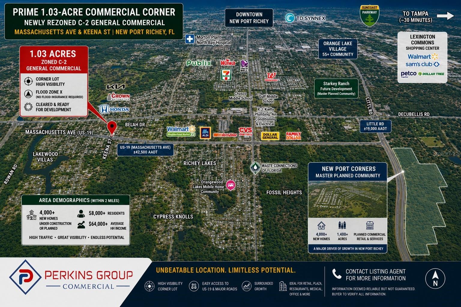 PORT RICHEY LAND CO SUB - Commercial Sale