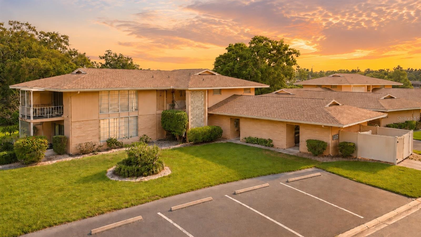 Renovated, Turn-Key Furnished Ground-Floor Condo - Rare Find in the Heart of Sarasota

Welcome to 2223 Beneva Ter #2222, a beautifully renovated 2-bedroom, 2-bath ground-floor end unit in the sought-after Terraces of Forest Lakes. With no steps to climb and just under 1,000 square feet of easy, single-level living, this one checks the boxes for comfort and convenience alike. Best of all, it's being sold turn-key furnished, so you can move right in and start enjoying it from day one.

A major 2025 renovation means there's nothing left to do but unpack. The kitchen shines with new soft-close shaker-style cabinetry, countertops, a tile backsplash, and a stainless-steel sink. Luxury vinyl flooring runs throughout, complemented by the fresh coastal light grey walls and glossy white baseboards, crown molding, and all new interior panel doors and sliding closet doors. Both bathrooms feature new vanities, and behind the scenes, new water supply lines and stack vents add lasting peace of mind. Additional updates include a new front exterior door in 2018 and HVAC in 2015.

From your screened, covered lanai, step out into the large backyard with lush green views where you can enjoy nature at its best – squirrels, rabbits, Sand Hill cranes, ducks and even parrots – your own private, peaceful bird sanctuary!

Golfers will appreciate the proximity to The Palms Golf Club at Forest Lakes and sharpening your game at the aquatic driving range. The Palms has several flexible membership options.

The Terraces of Forest Lakes is a delightful, no age restricted community with 53 units, block construction and “garage-like” carports with covered roof from the carport to your front door. With Siesta Key under 4 miles away, you’ll appreciate the spacious storage closet for beach chairs, bikes, golf clubs or whatever you need to store.

The location is hard to beat. You're truly in the center of it all, within 5-20 minutes of Siesta Key and Lido Key beaches, Downtown Sarasota, the UTC Mall, the Legacy Trail, The Palms Golf Club at Forest Lakes, and quick I-75 access.

Available units in Terraces of Forest Lakes are few and far between - don't miss your chance to make this one yours.