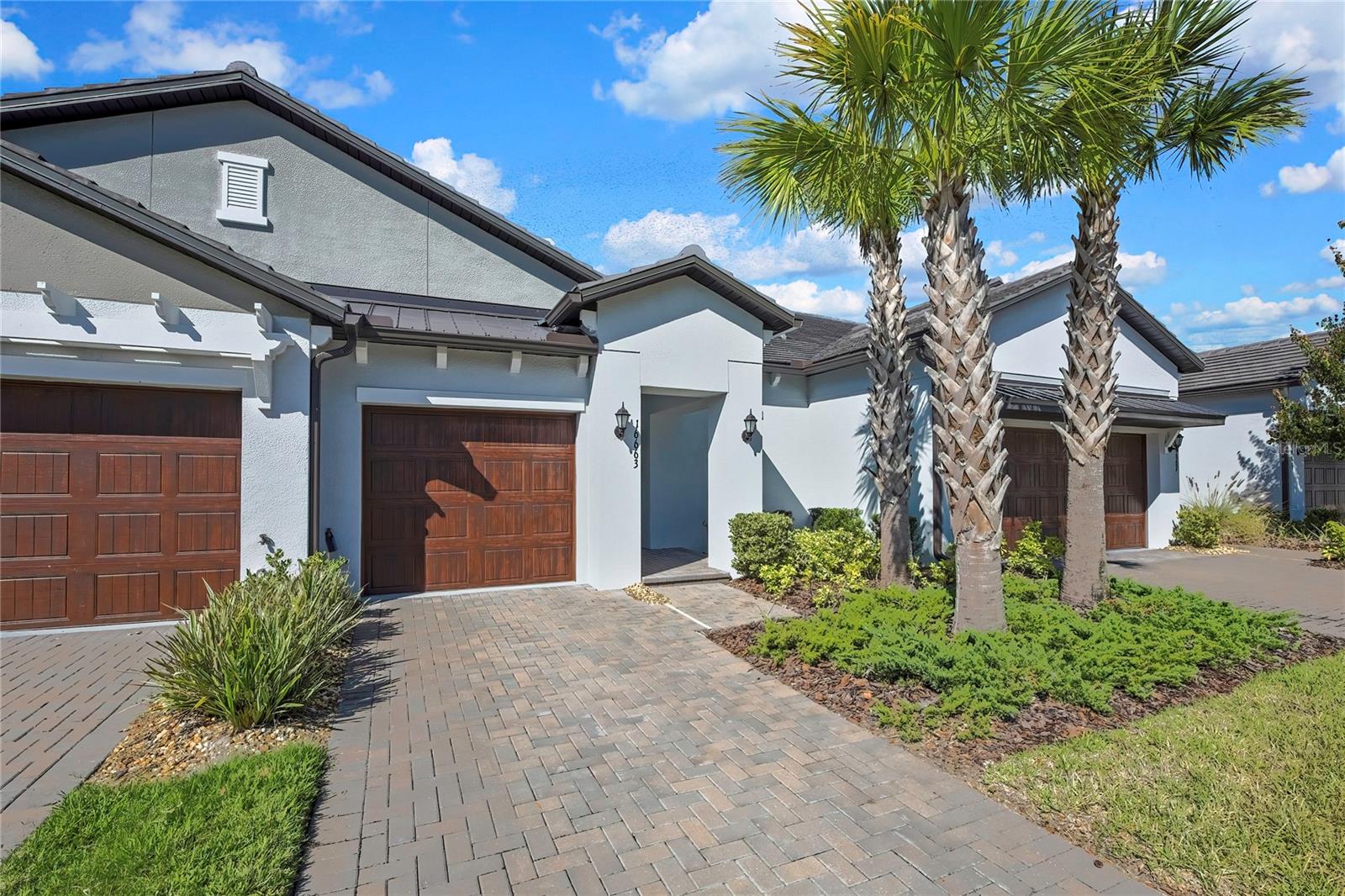 Best priced Villa in this community! Seller is motivated! Located in this 55 and older exclusive community. You will think you are on vacation all the time. This Villa is no maintenance all the way. This villa is pet free and smoke free! Very spacious floor plan were rooms flow from one to the other. Neutral and light with a view of a natural conservation area were wildlife can be appreciated. Within the Angeline community, residents enjoy exclusive access to a resort-style amenity center featuring a tropical pool with a bar, covered seating for al fresco dining, and beautifully designed spaces to relax, socialize, and connect with neighbors. Additional amenities include pickleball, shuffleboard, bocce, a dog wash, a 24/7 state-of-the-art fitness center, on-site dining, and a yoga room. The Clubhouse—exclusive to the Medley Angeline community—offers a full calendar of activities, social events, and live entertainment, including a ballroom and card room. Residents also enjoy dining, live music, fresh produce, and community events at the Wild Thyme Café at the Farm in Angeline, just a golf cart ride away. Everyday living is effortless with low-maintenance services including extensive landscaping and exterior touch-ups, allowing more time to enjoy life. Adding exceptional long-term value, the Speros FL Medical and Wellness Campus, including the renowned H. Lee Moffitt Cancer Center, will soon be taking patients, bringing advanced healthcare right within Angeline. This is more than a home—it’s a beautifully designed lifestyle.