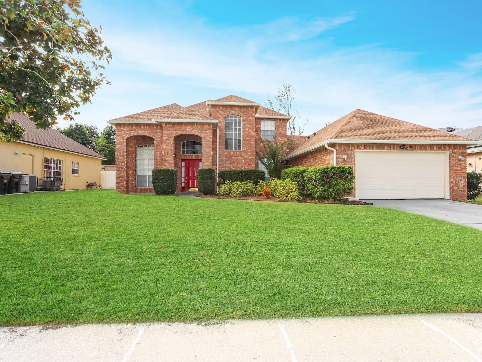 Come view this beautifully home in a beautiful neighborhood near major stores, outlets major highways, home features 4 bedrooms 2.5 baths 2 story home roof 2022, AC 2022 and water heater  is also 2022 featuring high ceilings, tile floorings downstairs with beautiful staircase going upstairs wood/vinyl flooring. Home features large master bedroom with custom built in master closet, master bathroom his and hers sink with makeup vanity. once you walk-in you have the large living and dining area, beautiful kitchen with granite counters and family area big enough with 2nd dining area and breakfast bar, separate laundry room. bedroom 2 featuring walk-in closet. Home is properly proportion for you and your family.